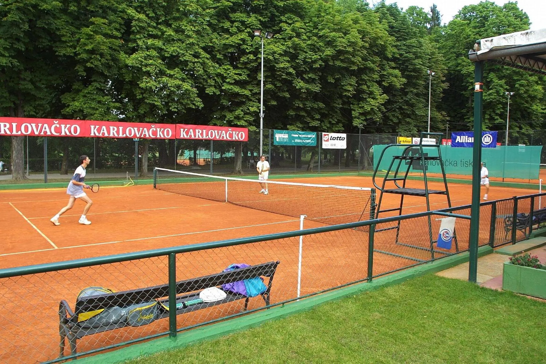 Tennis court in Boutique Hotel Korana Srakovcic