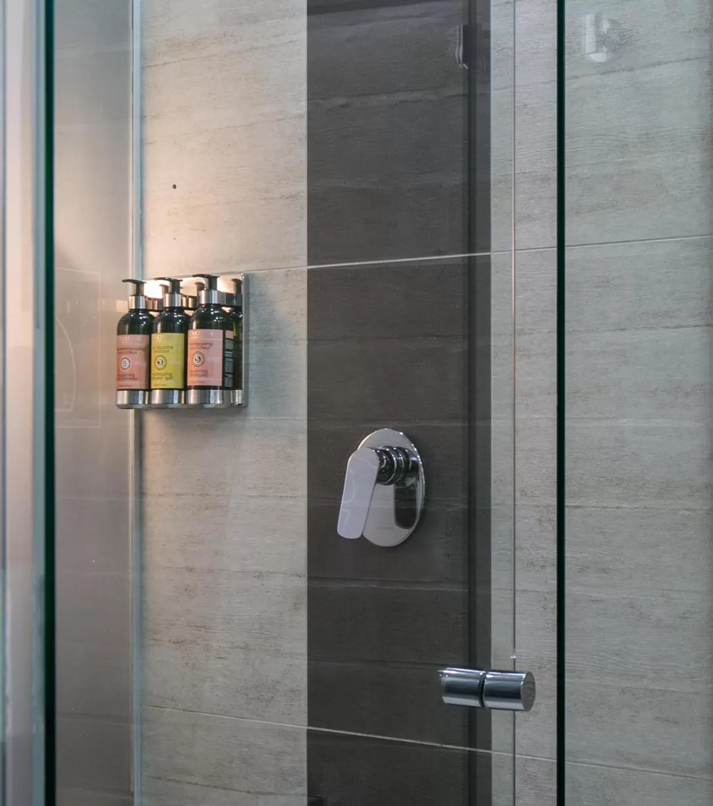 Shower in Epic Boutique Hotel