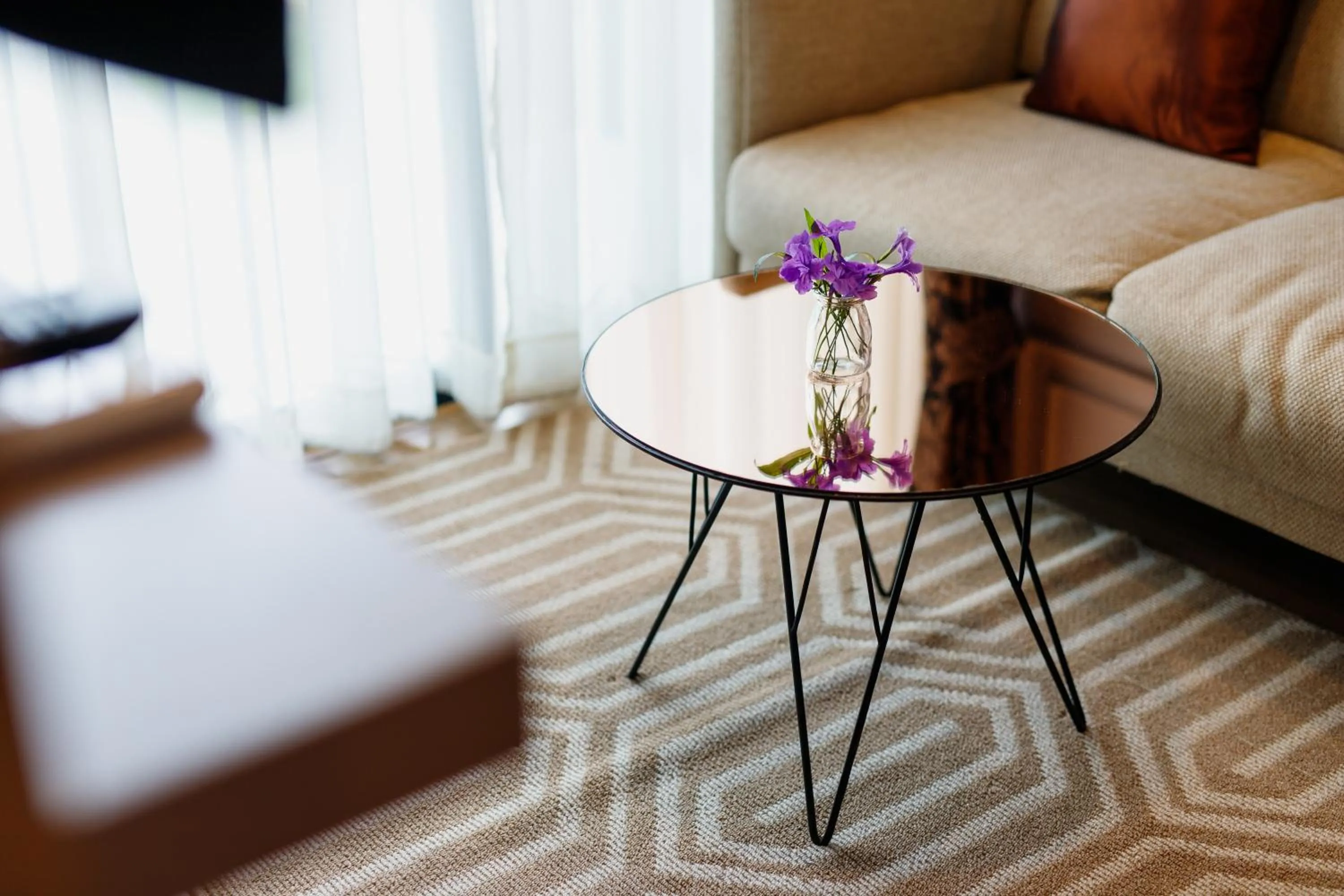 Living room, Bed in Parc Borough City Resort