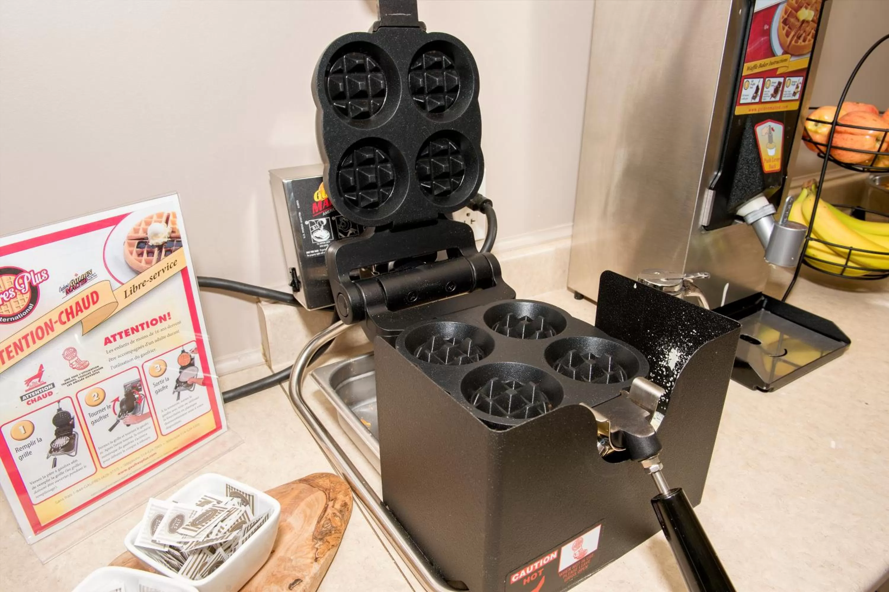 Food close-up in Hotel Brossard