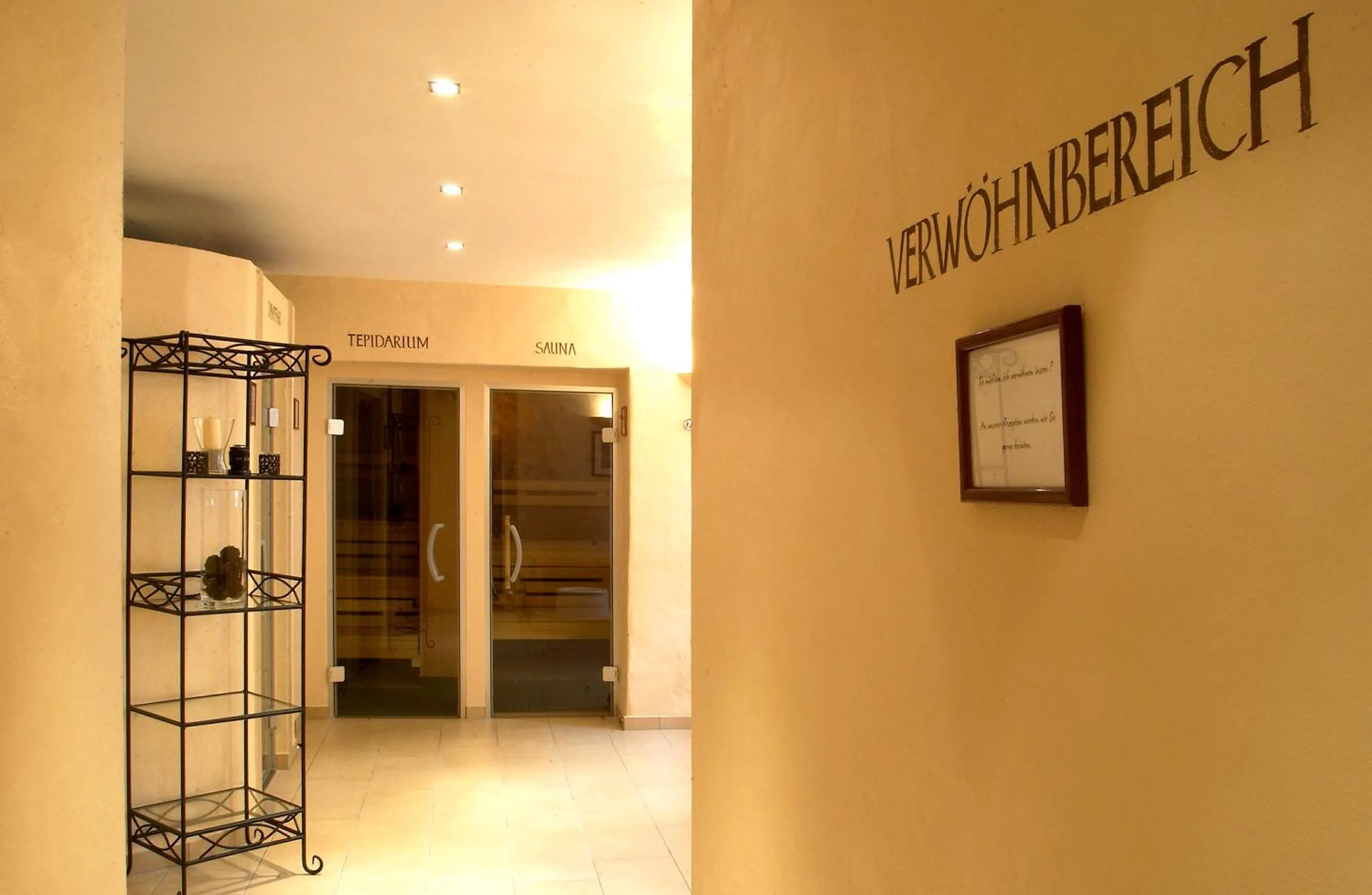 Spa and wellness centre/facilities in WAGNERS Hotel Greifen-Post