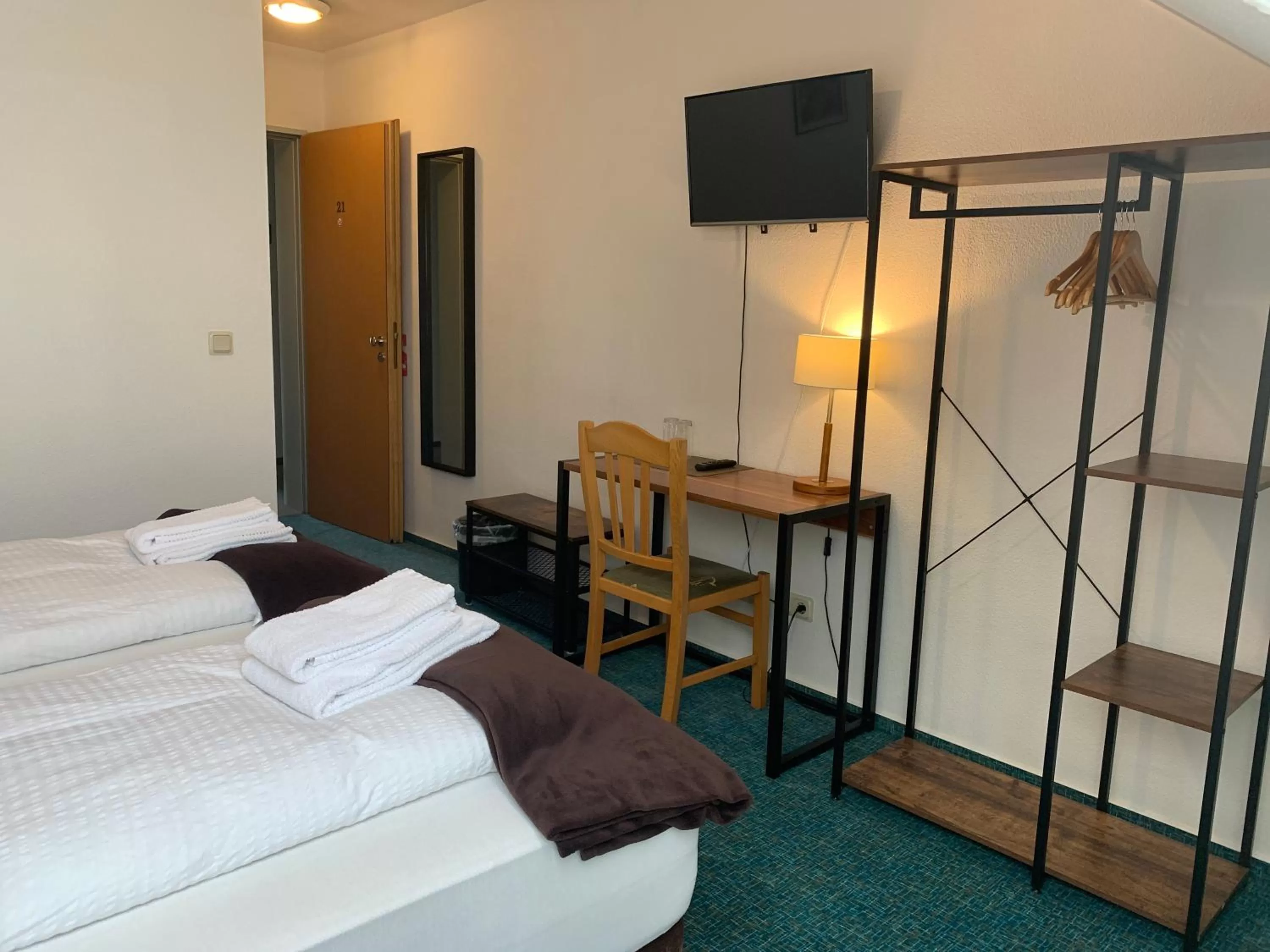 Bedroom, Bed in Hotel Rosengarten