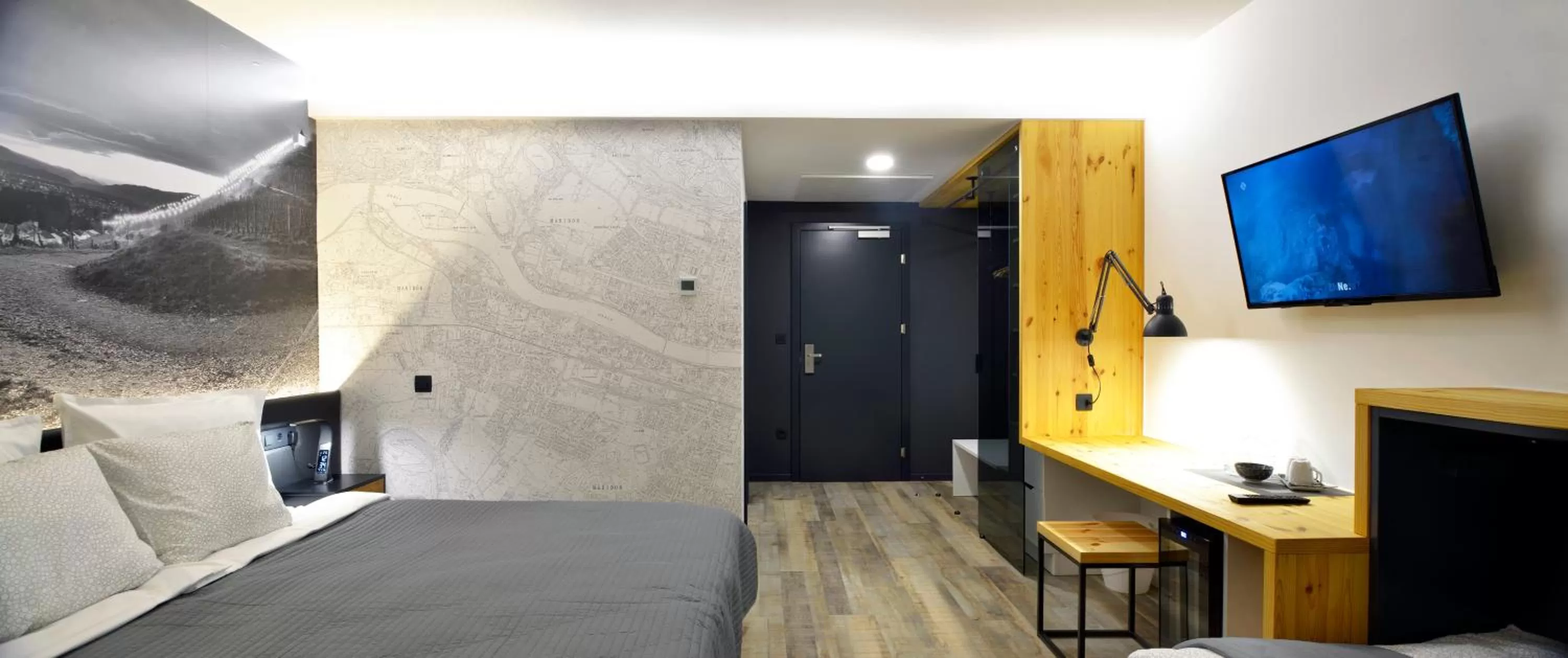 Photo of the whole room, Bed in Hotel CityMap Maribor