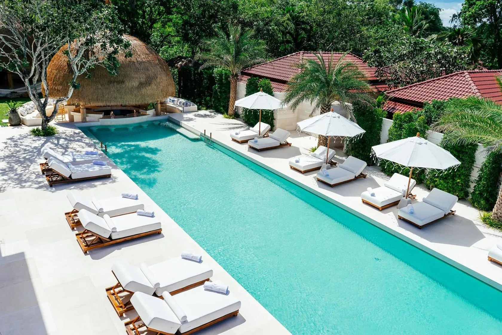 Swimming pool in Zazen Boutique Resort & Spa
