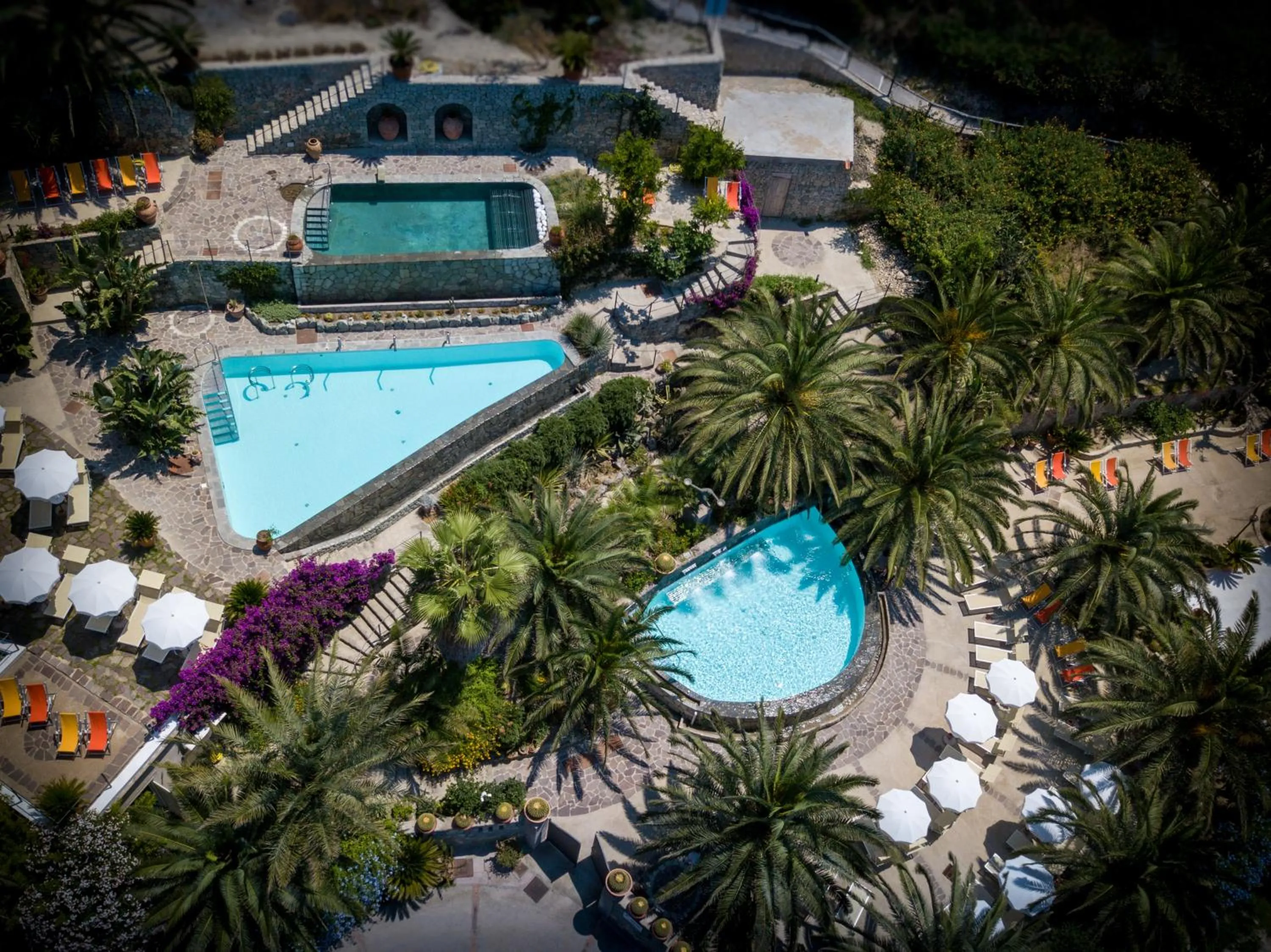 Bird's eye view in Semiramis Hotel De Charme & Pools