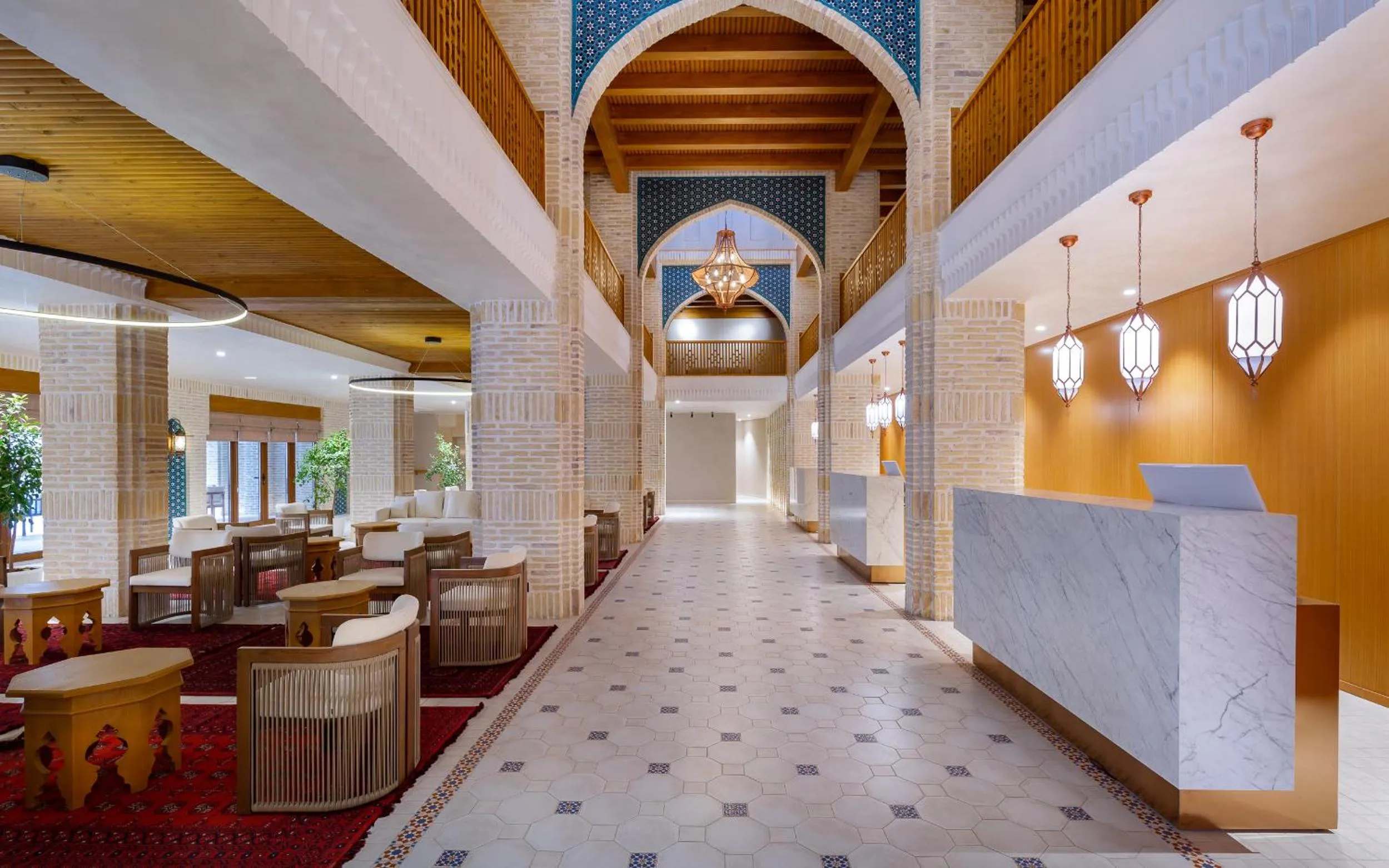 Seating area in Mercure Bukhara Old Town