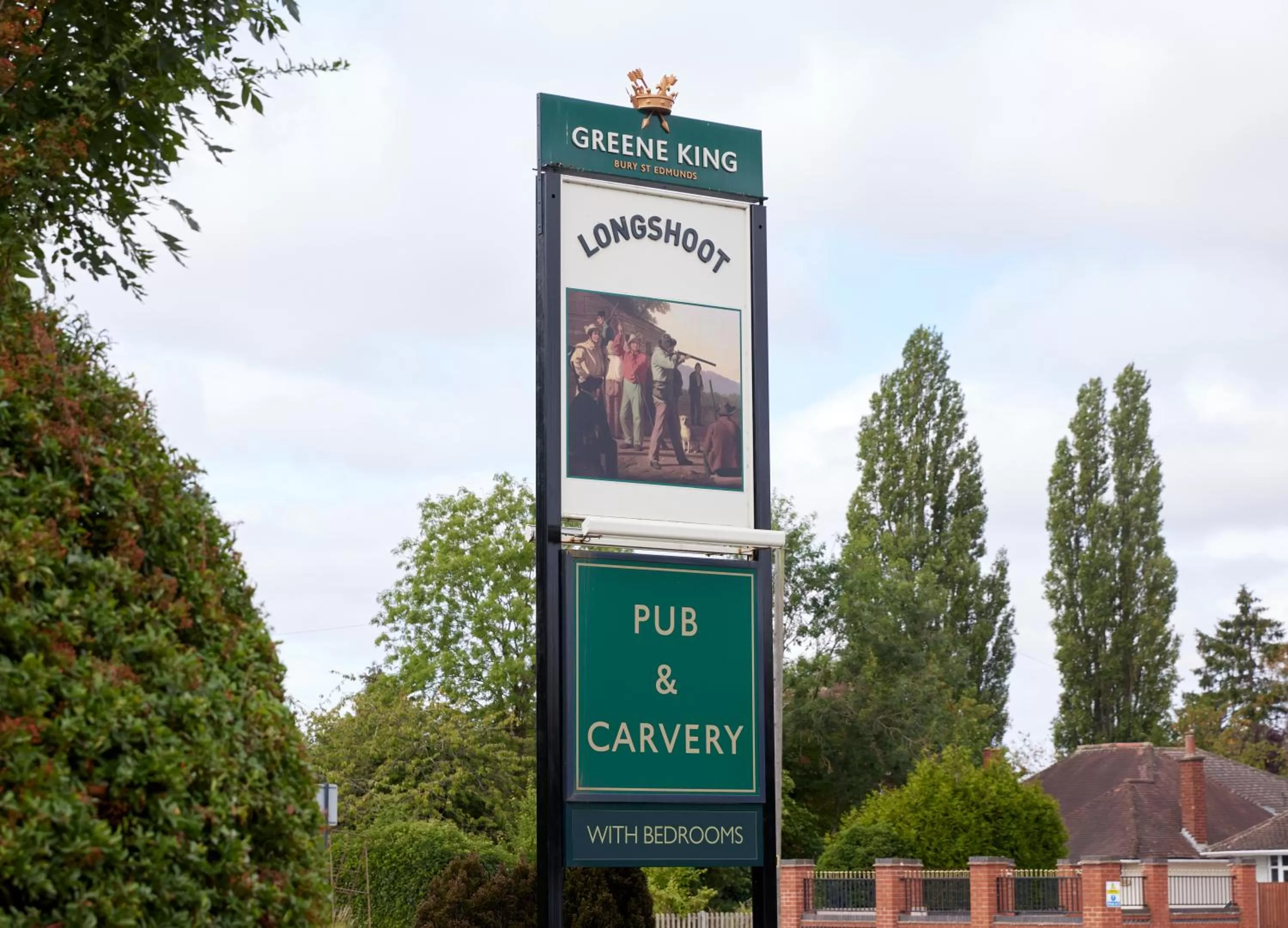 Property logo or sign in The Longshoot