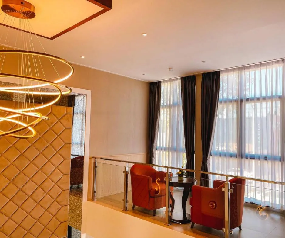 Seating area in Sukruethai Hotel Chiang Mai - โรงแรมสุขฤทัย เชียงใหม่