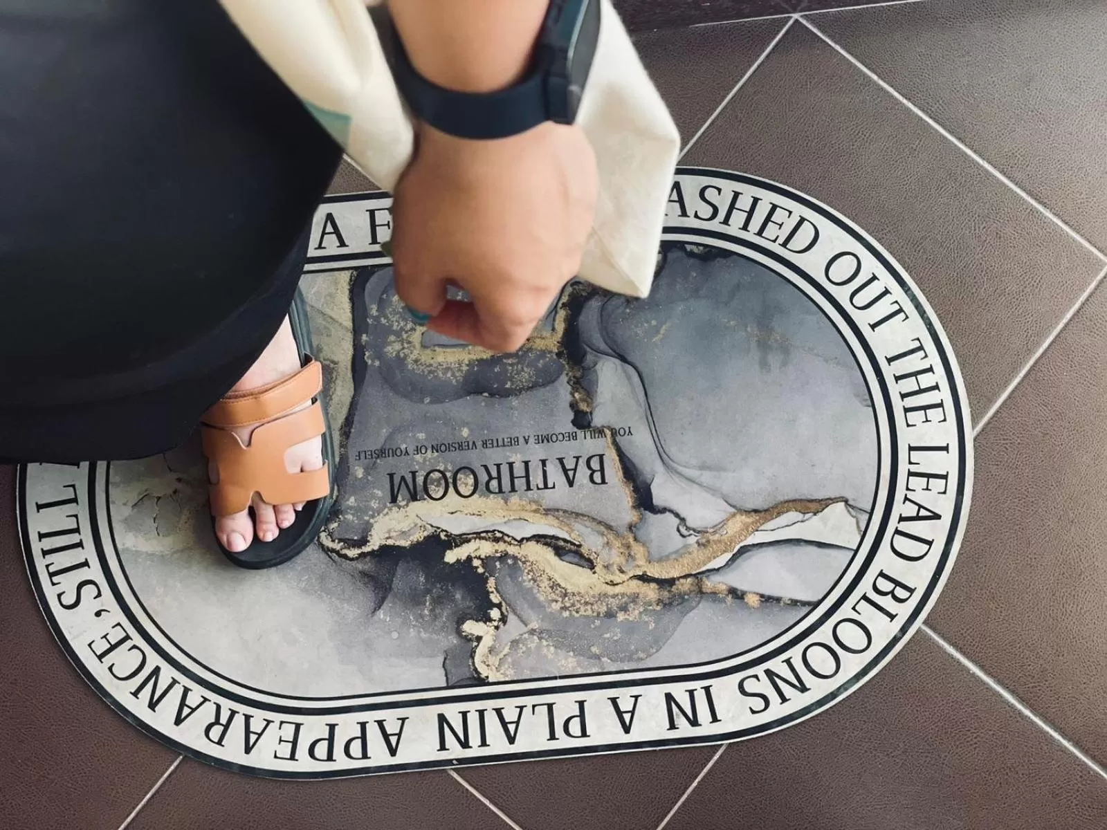 Property Logo/Sign in Blue View