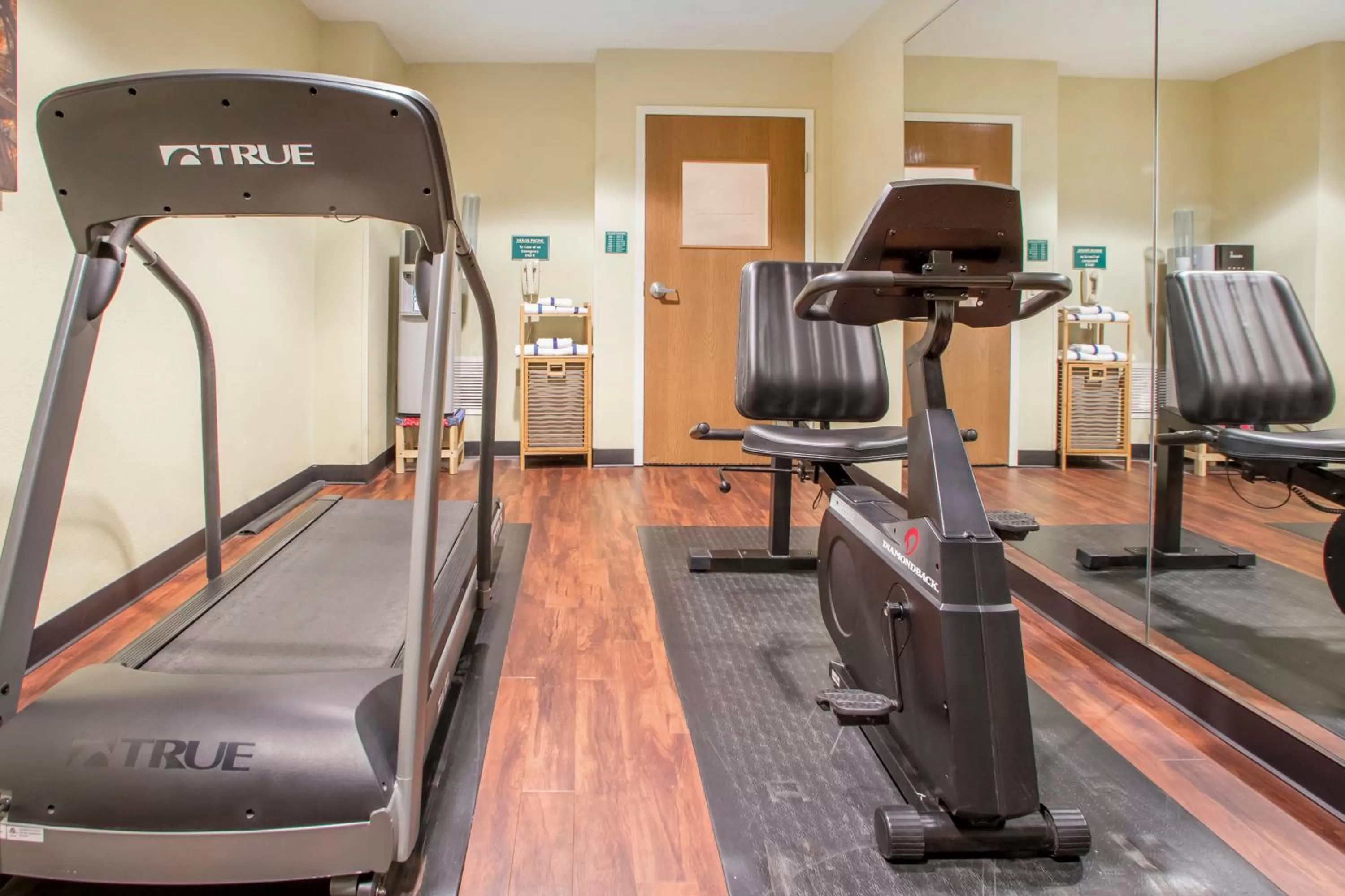 Fitness centre/facilities in Hawthorn Extended Stay by Wyndham Milwaukee Airport