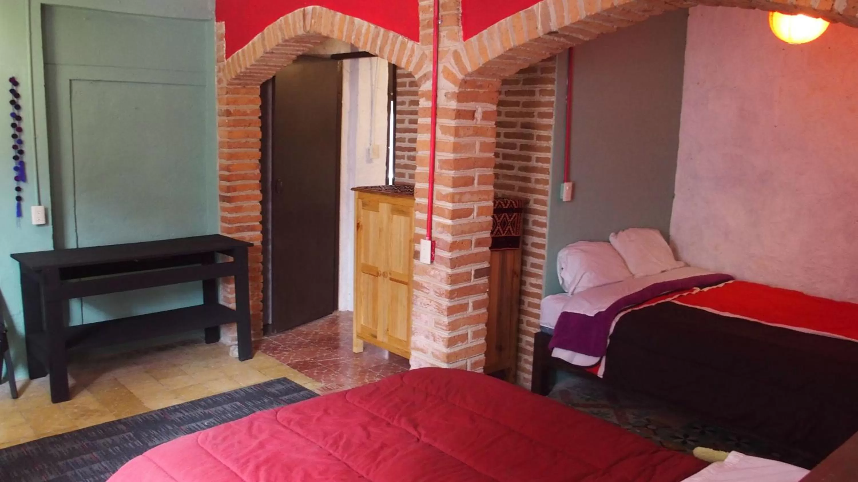 Bed in kukulkan hostal