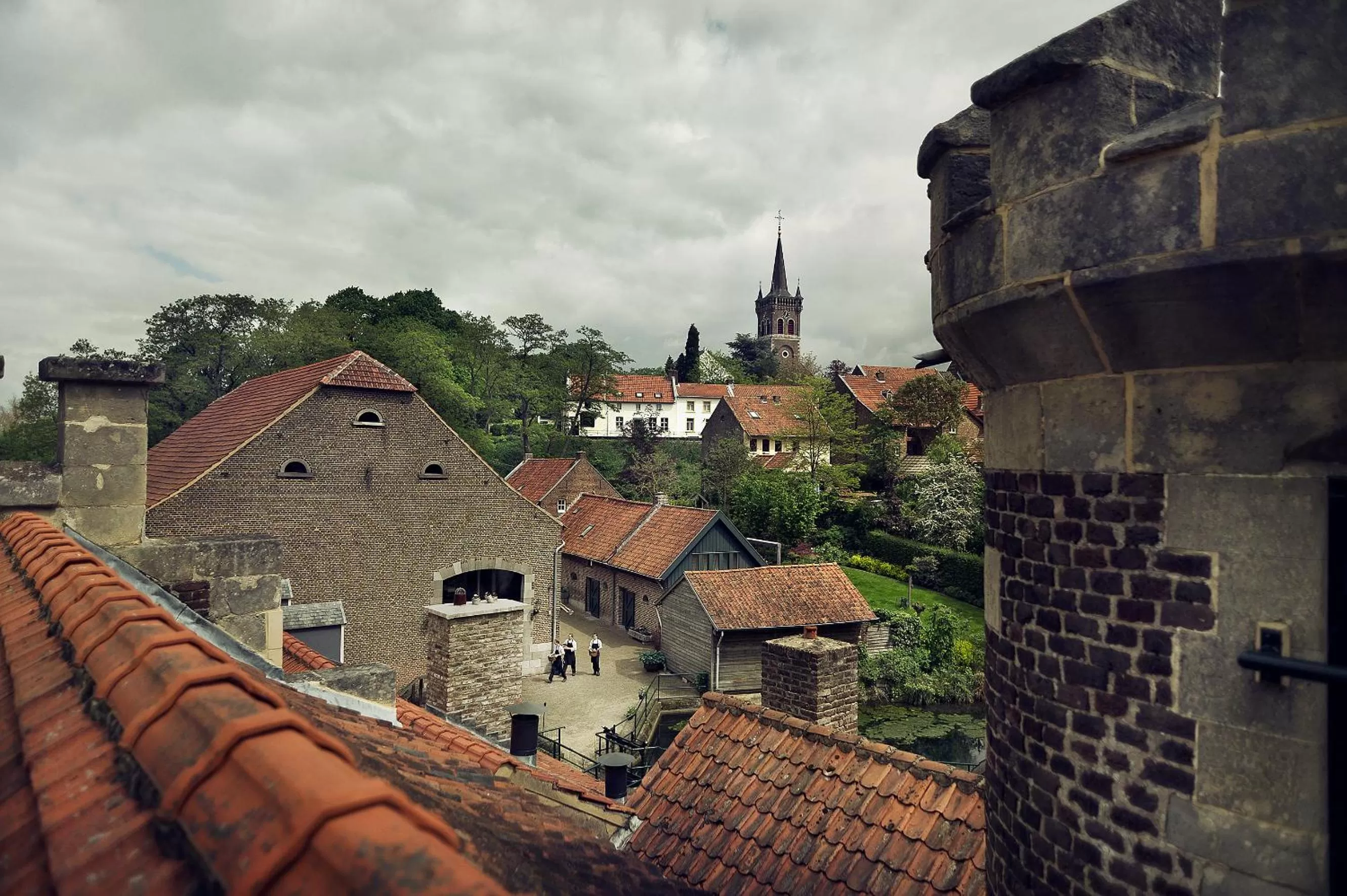 View (from property/room) in Buitenplaats Kasteel Elsloo