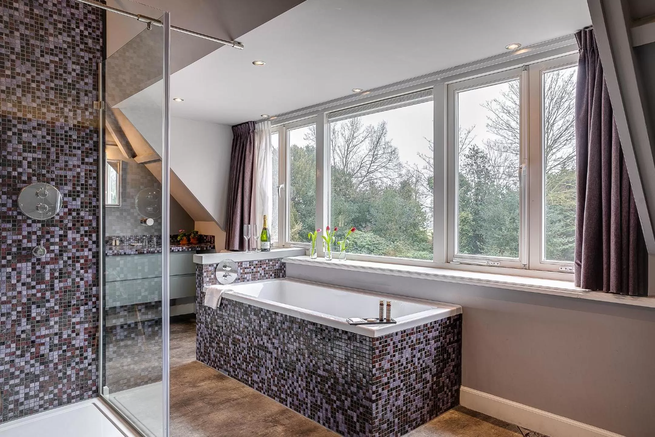 Shower in Boutique Hotel 't Vosje