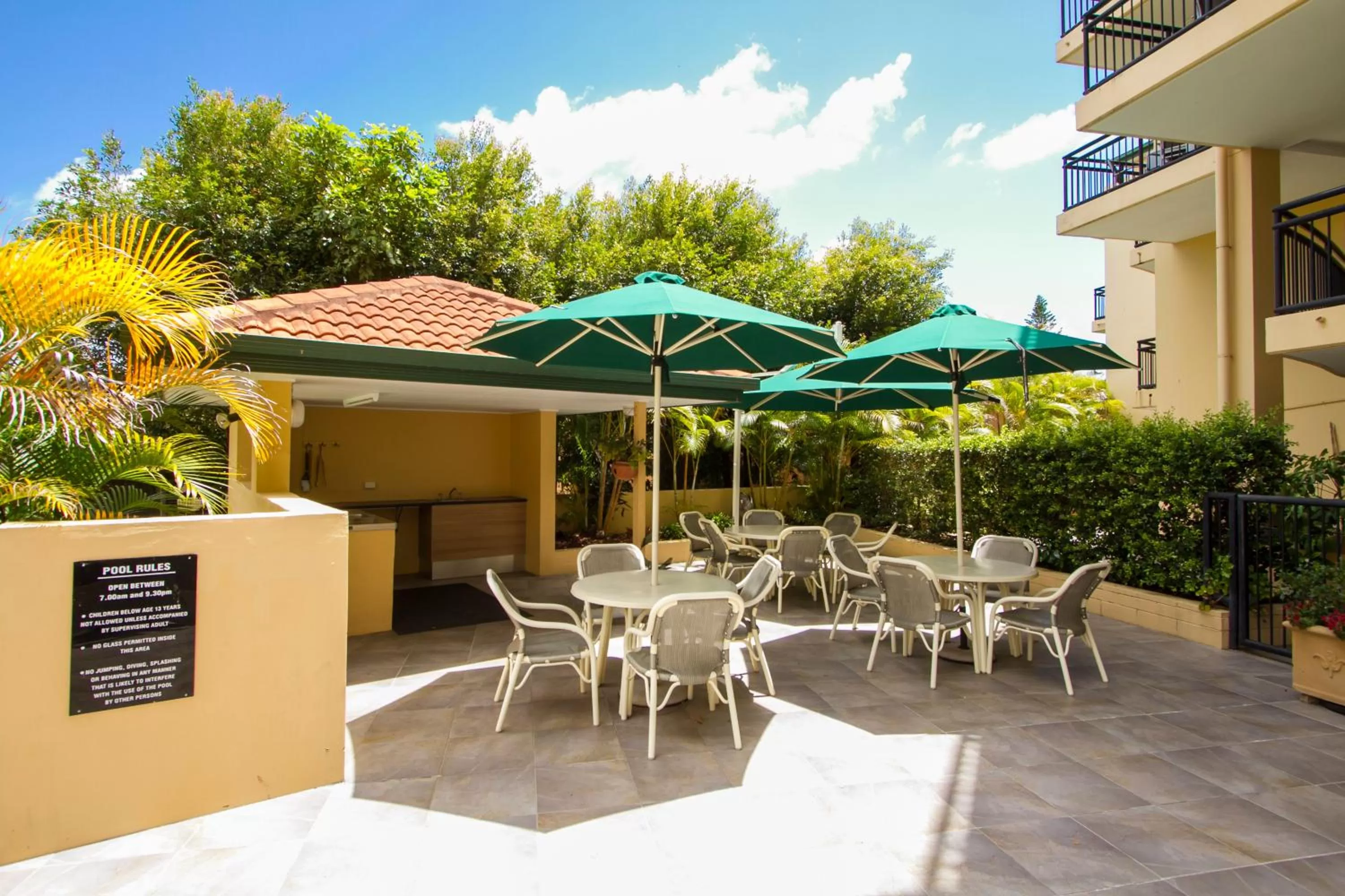 Balcony/Terrace in Windsurfer Resort