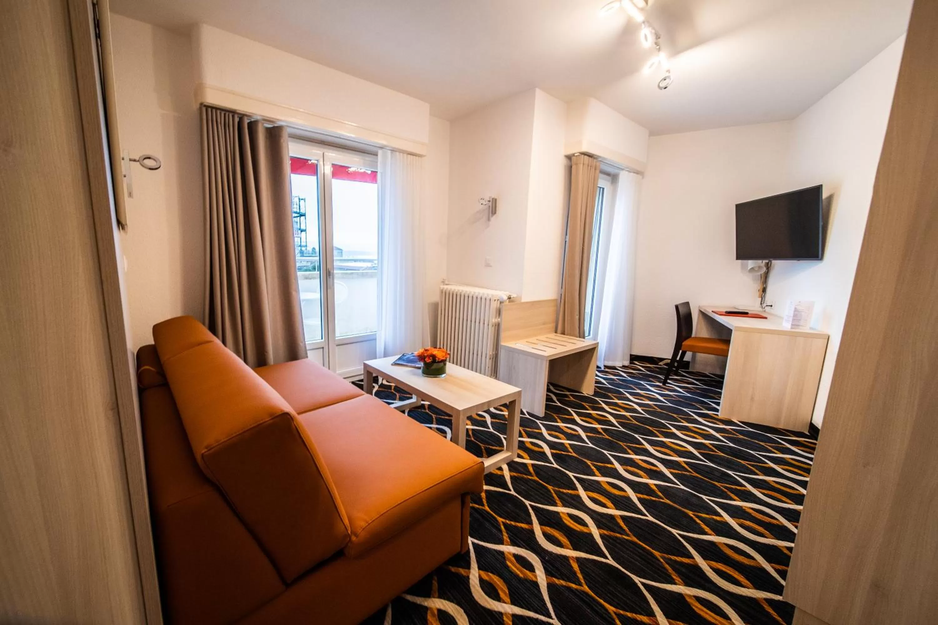 Seating area in Hotel Eden