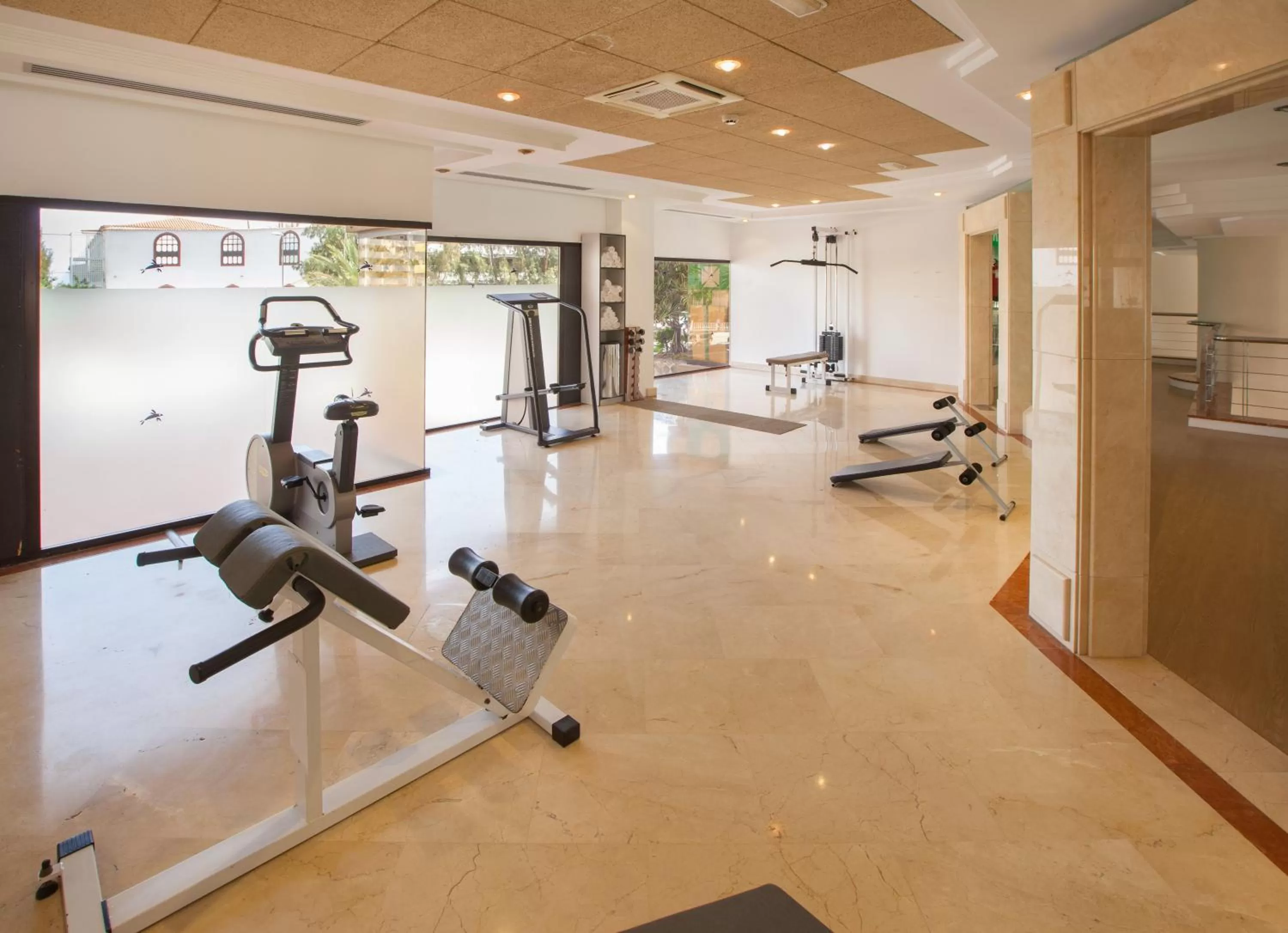 Fitness centre/facilities in Abora Continental by Lopesan Hotels