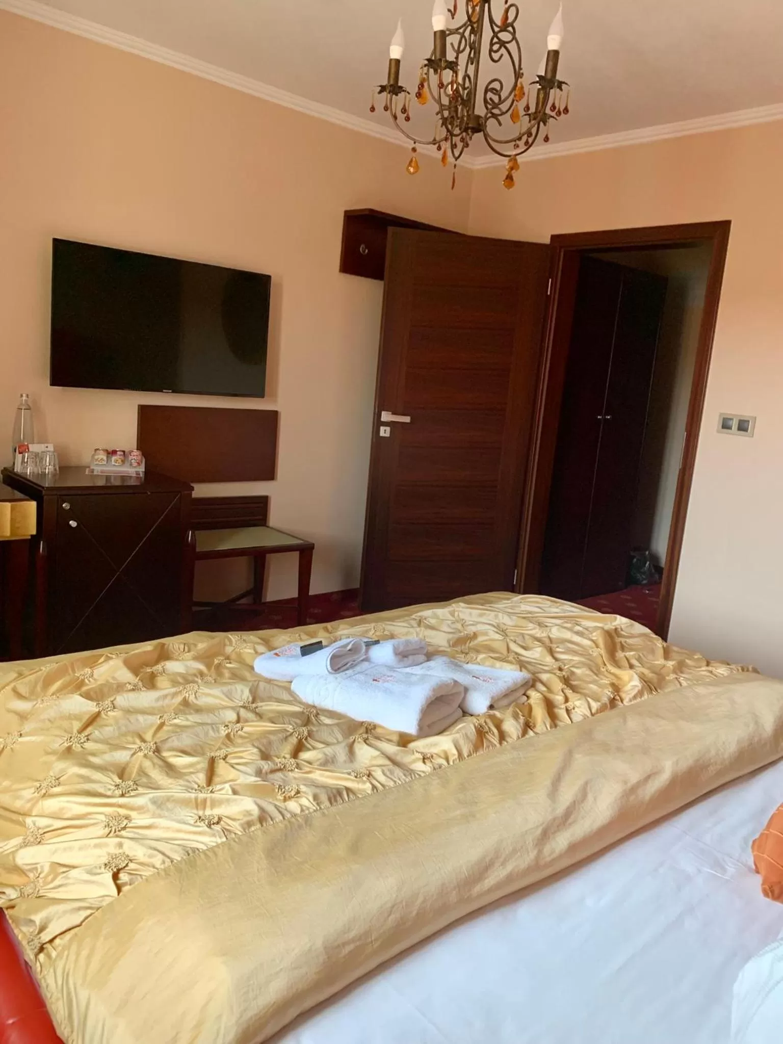 Bed in Wellness Hotel Beethoven