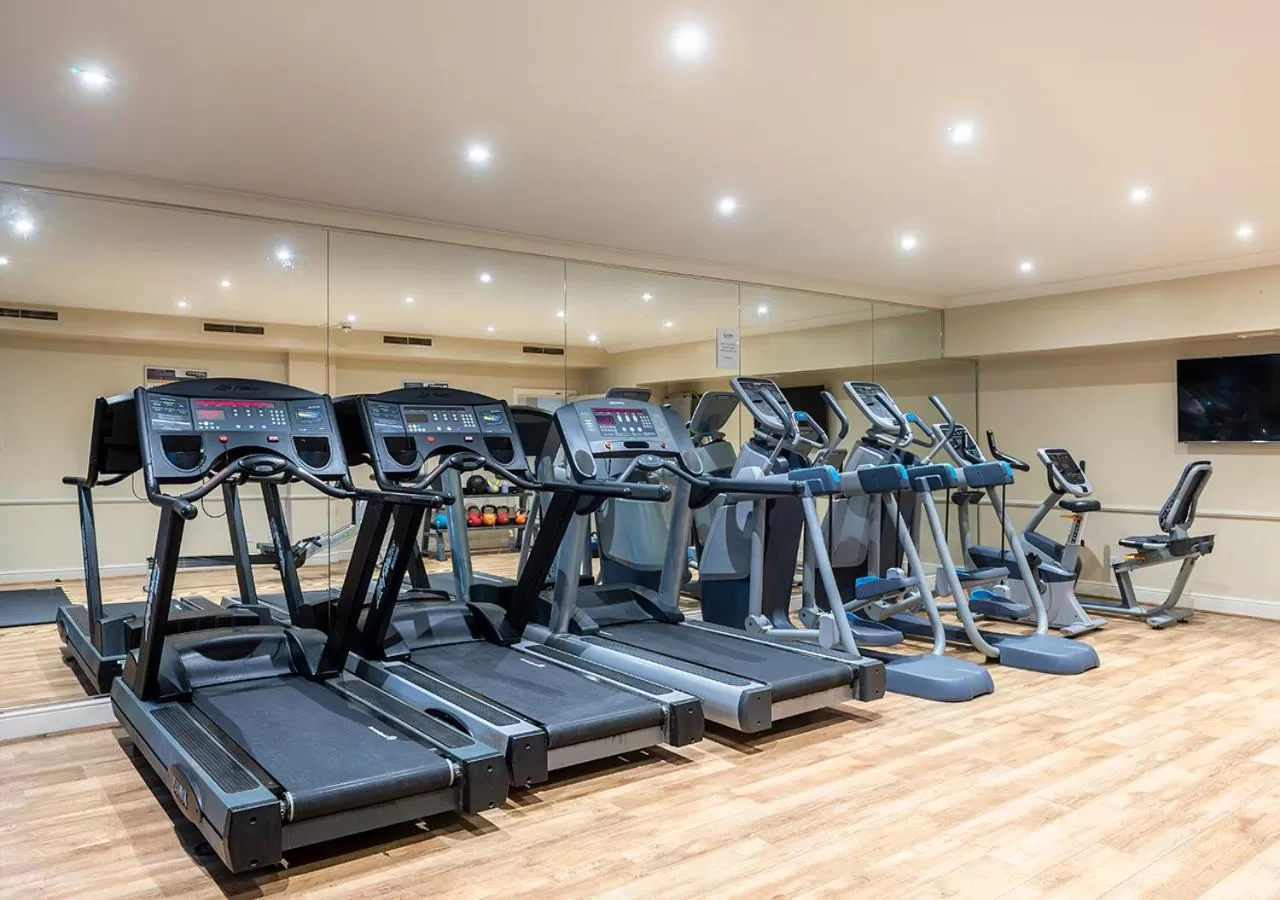 Fitness centre/facilities in Hogs Back Hotel & Spa Nr Farnham