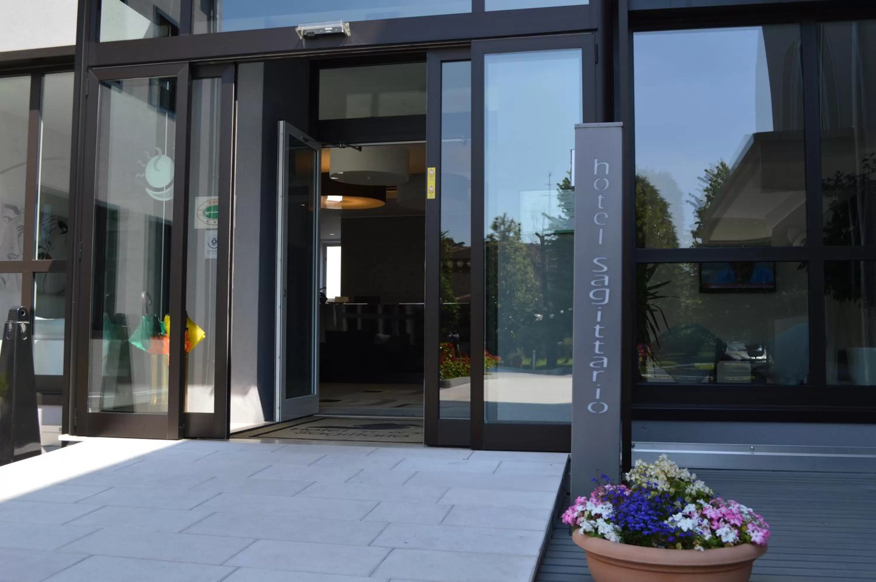Facade/entrance in Hotel Sagittario