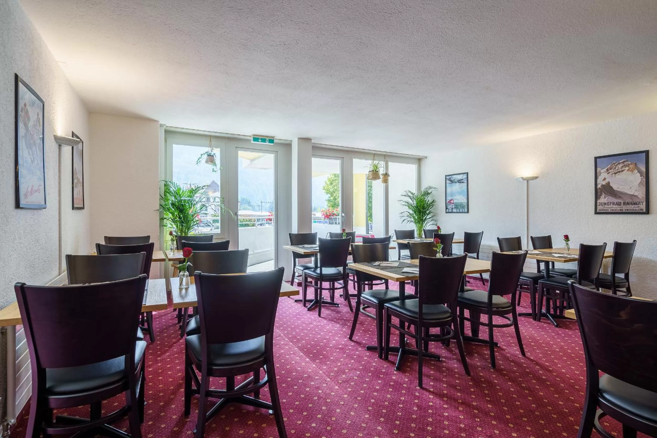 Buffet breakfast in Hotel Bernerhof