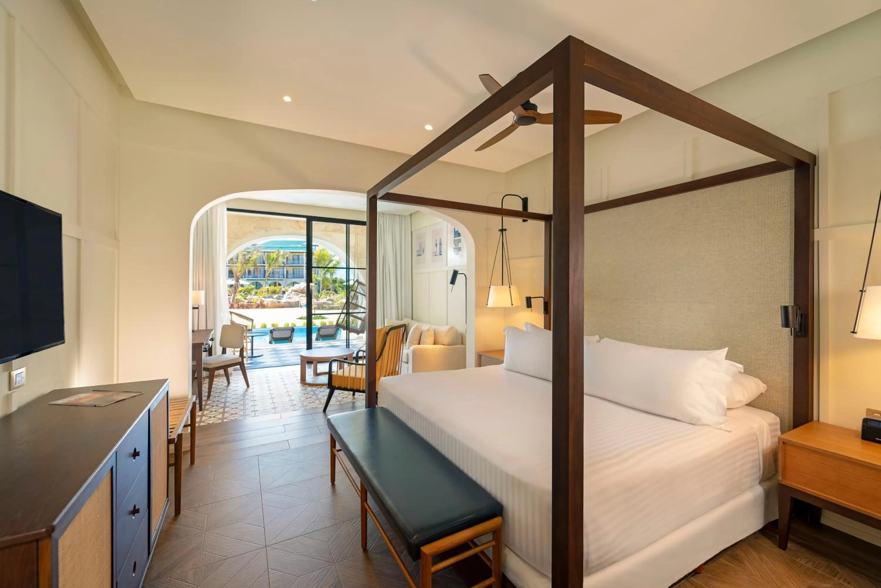 Bedroom, Bed in El Beso Adults Only At Ocean El Faro - All Inclusive