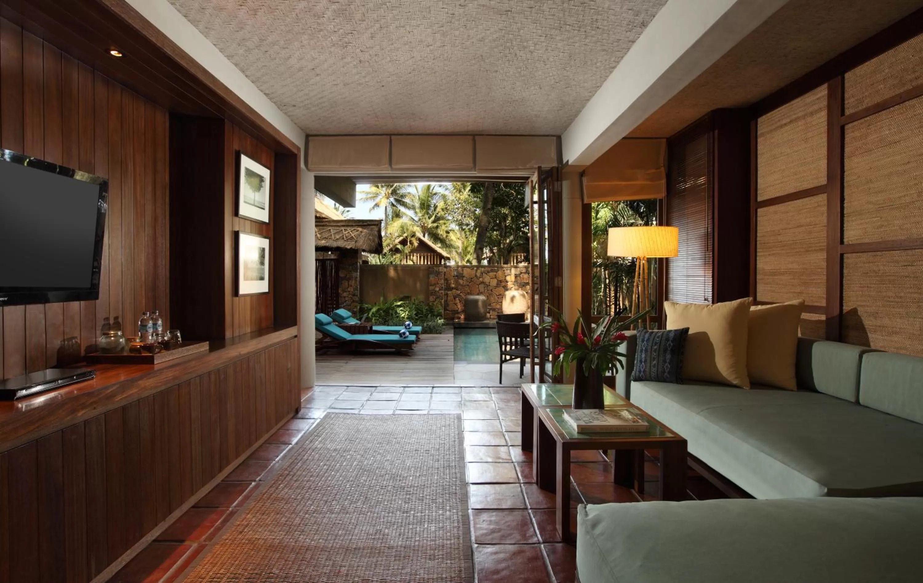 Living room in Jeeva Klui Resort