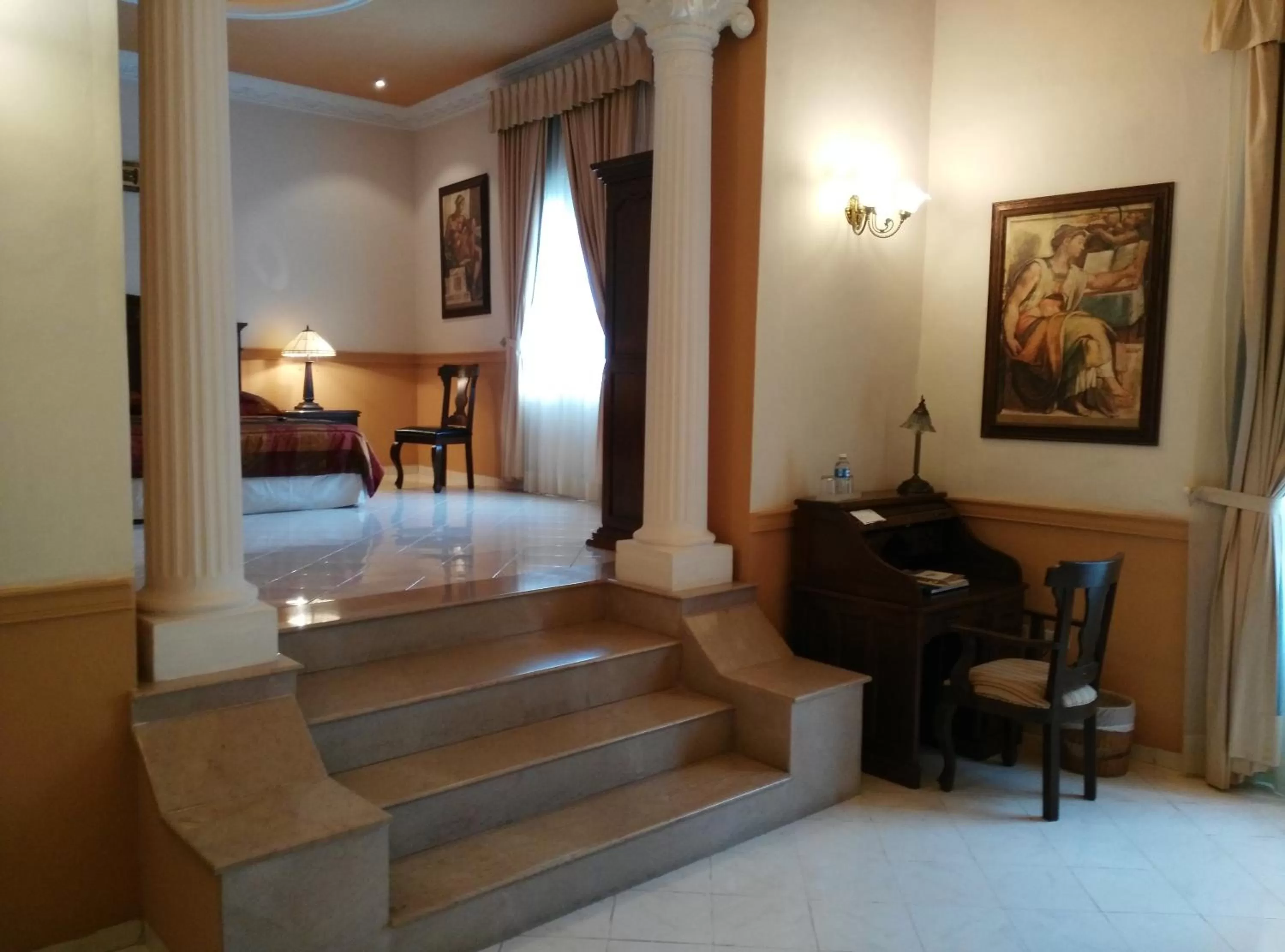 Seating area in Hotel Boutique La Mision De Fray Diego