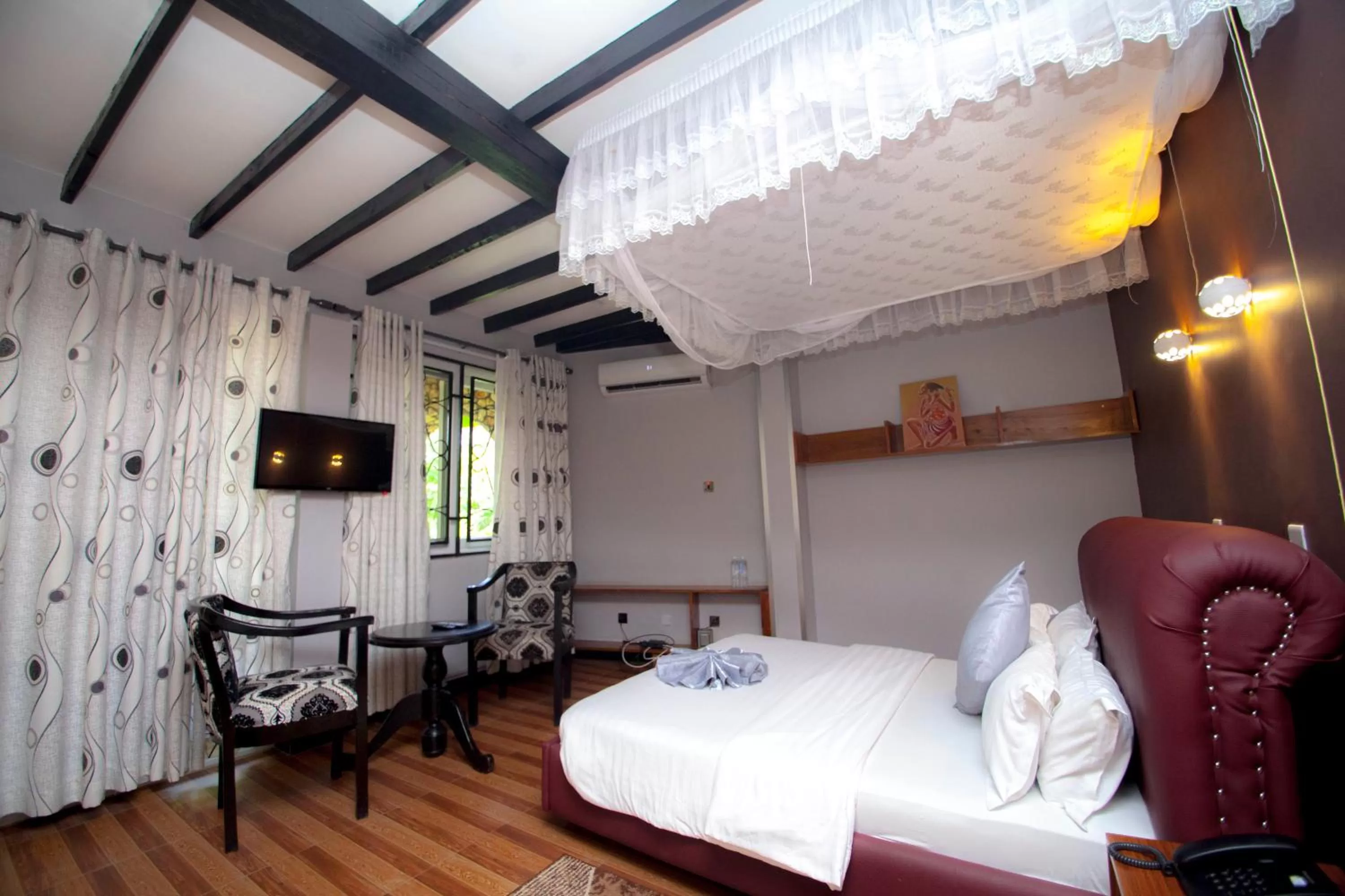 Bed in Kijiji Beach Resort