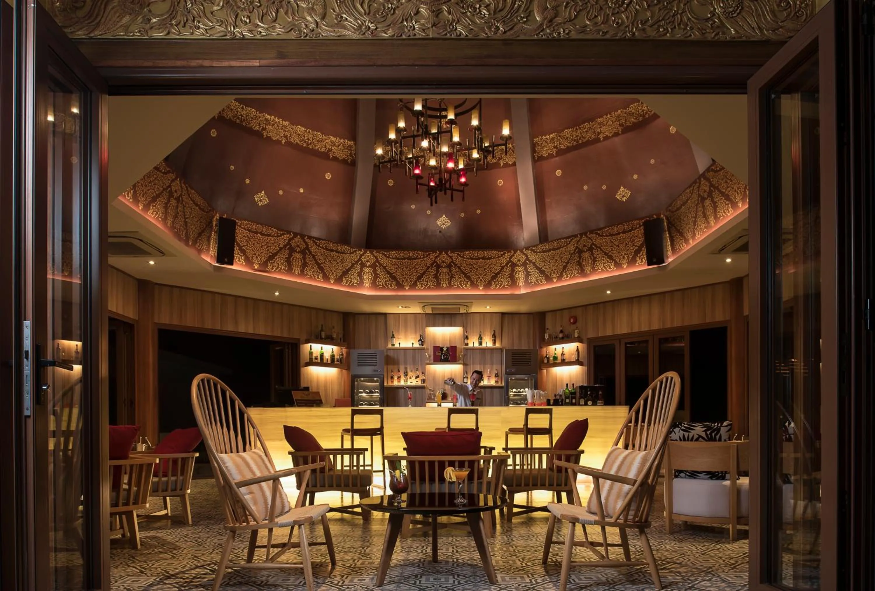 Lounge or bar in Mida Grande Hotel Dhavaravati Nakhon Pathom - SHA PLUS