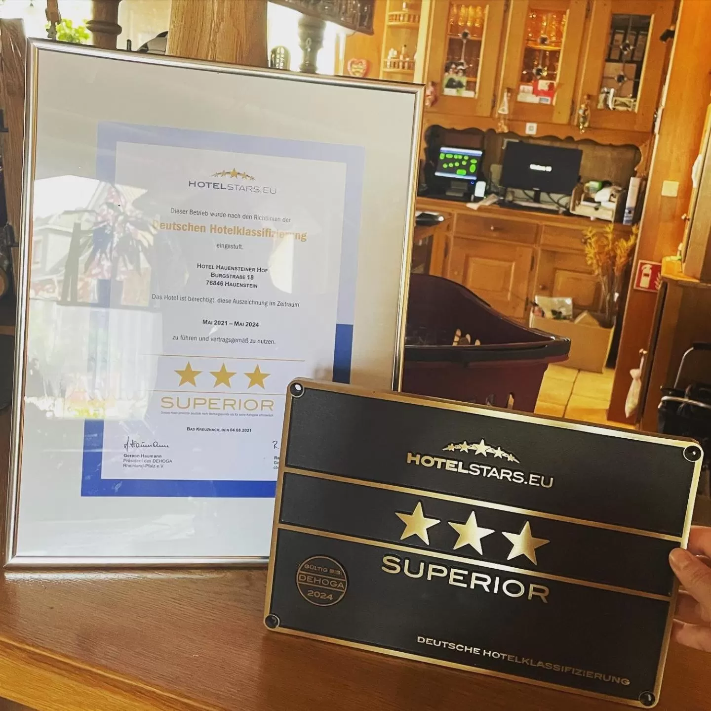 Property logo or sign in Hotel-Hauensteiner-Hof