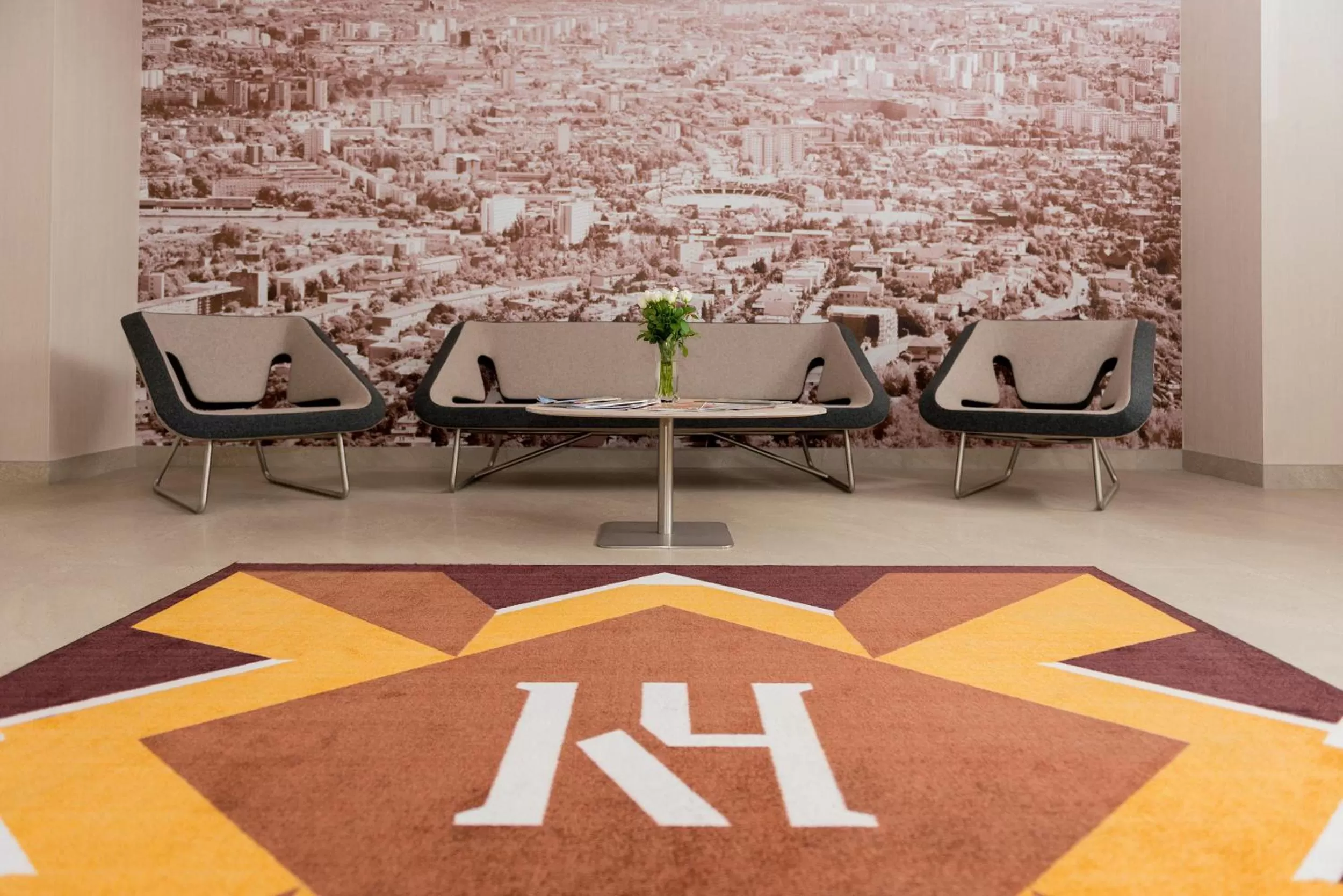Seating area in Košice Hotel