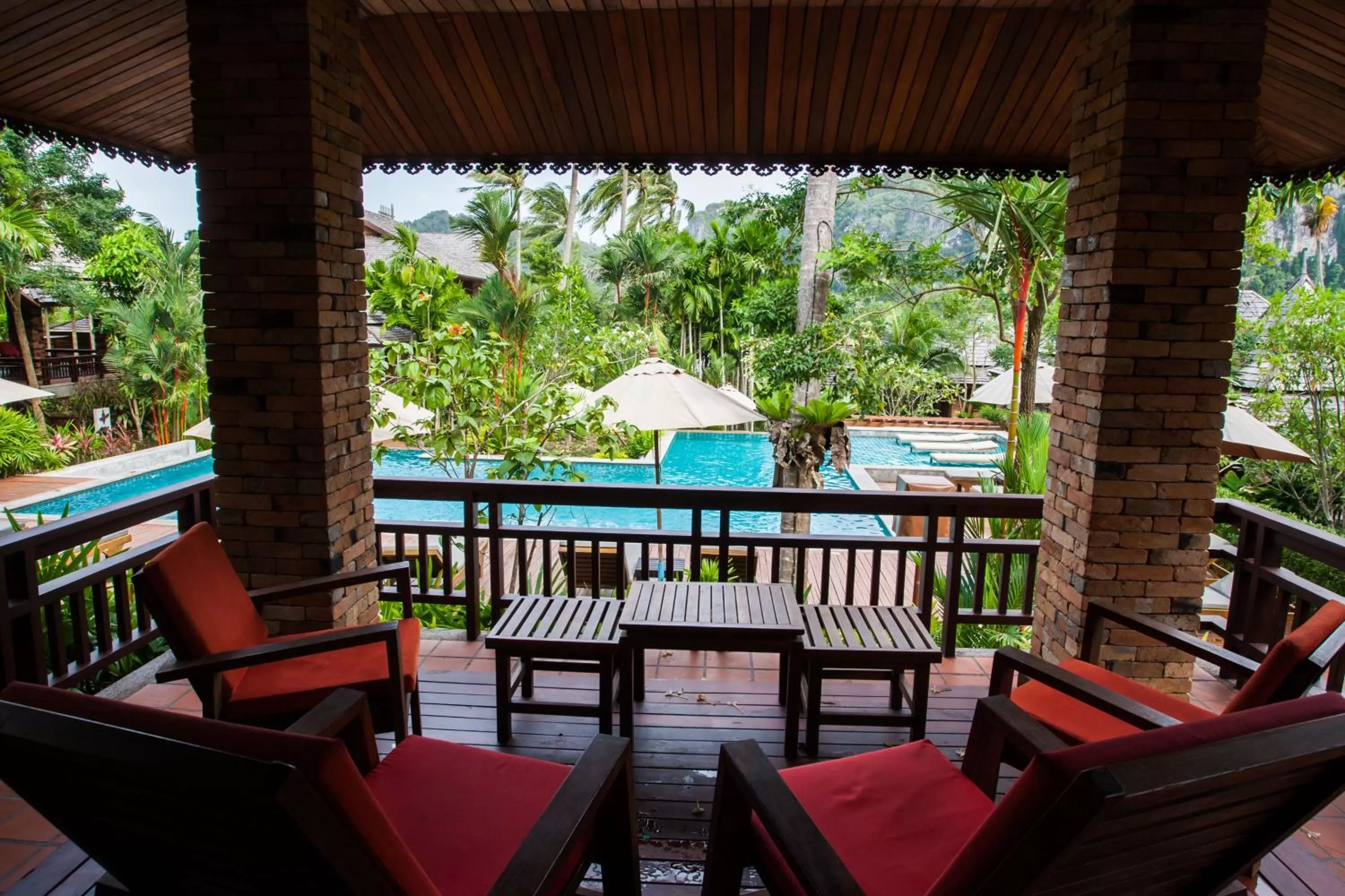 Balcony/Terrace in Aonang Phu Pi Maan Resort & Spa