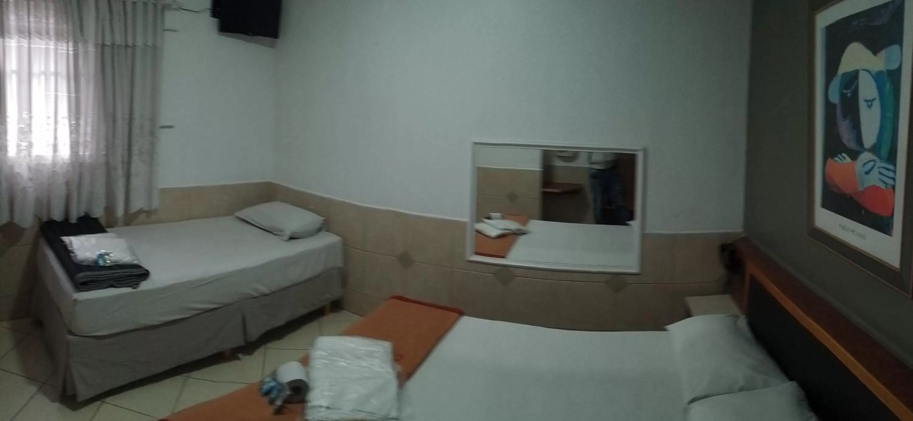 Bed in Hotel Smart Inn