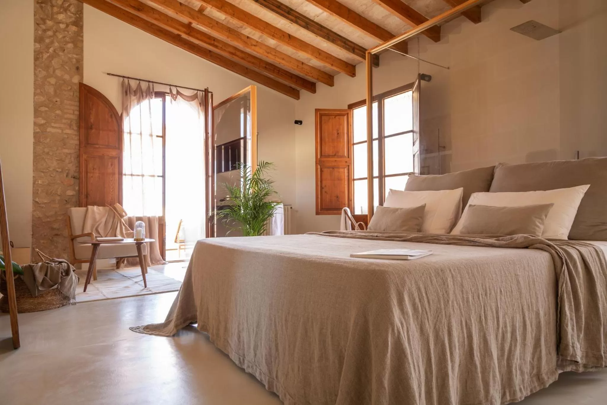 Bed in Can Moio Turismo de Interior