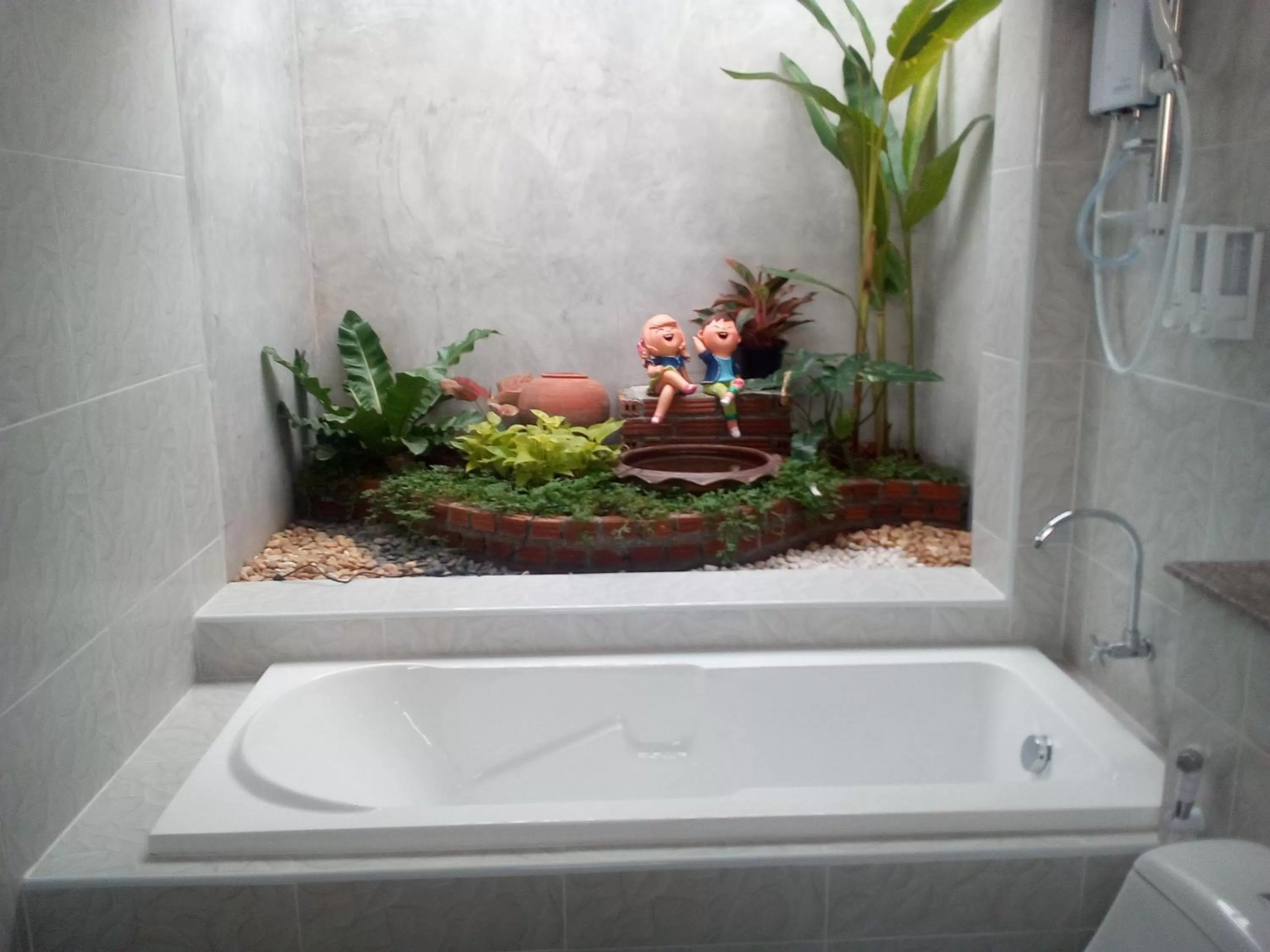 Garden, Bathroom in Fancy Carp Resort