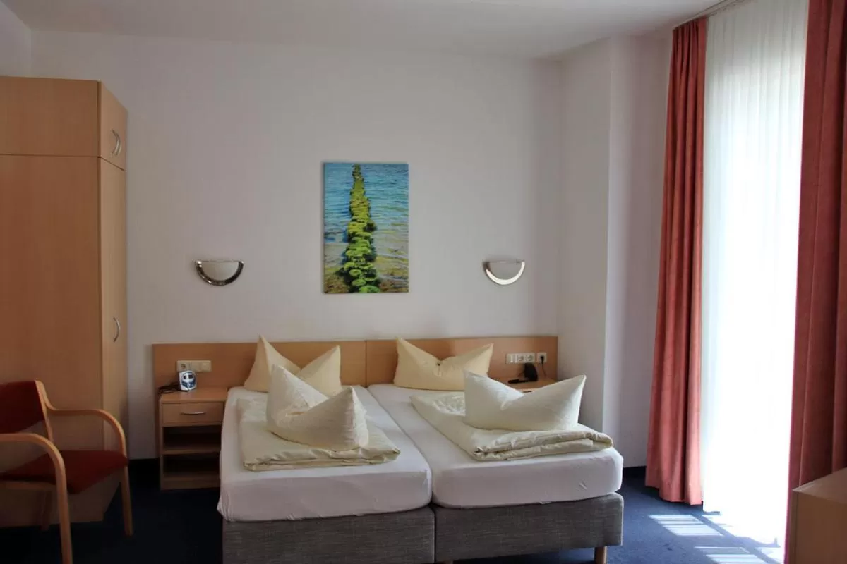 Bed in Hotel Garni Meeresgruß