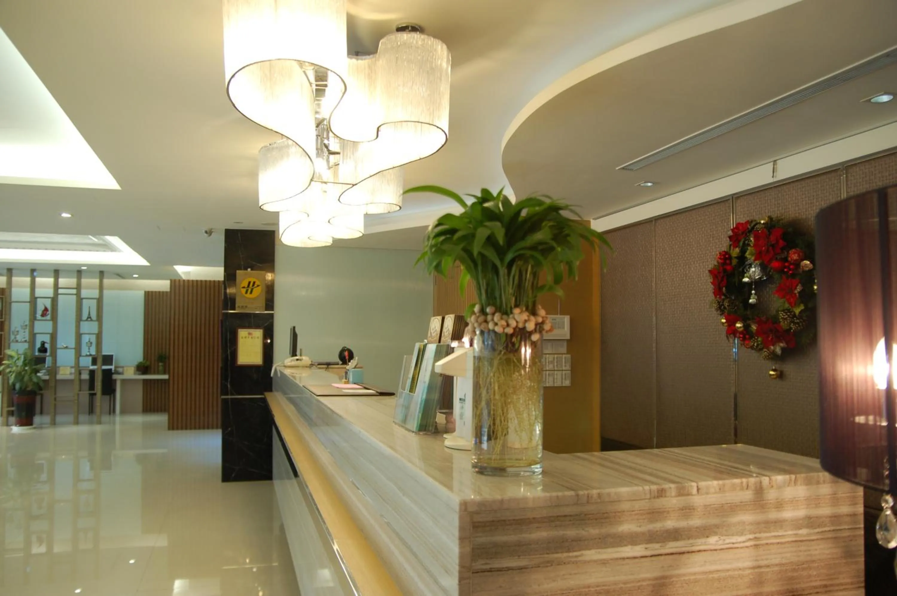 Lobby or reception in Paris Business Hotel