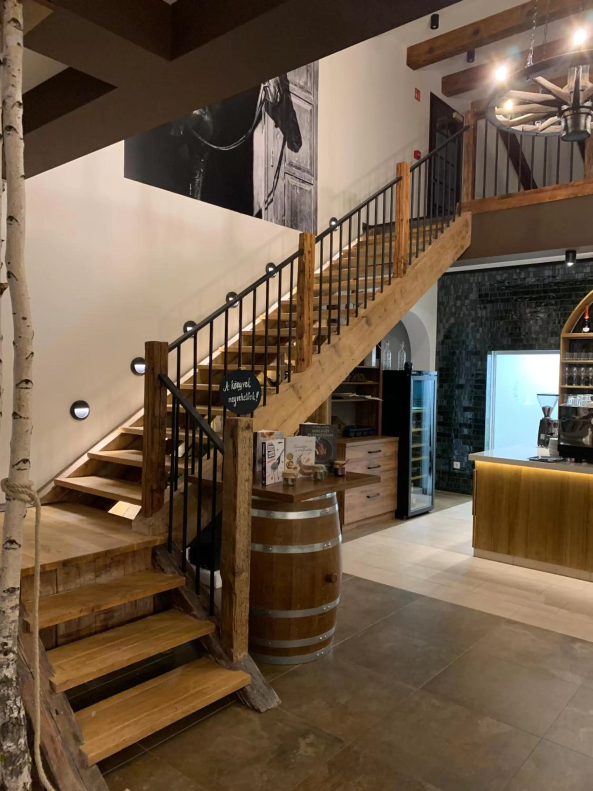 Property building, Lobby/Reception in A Fogadó