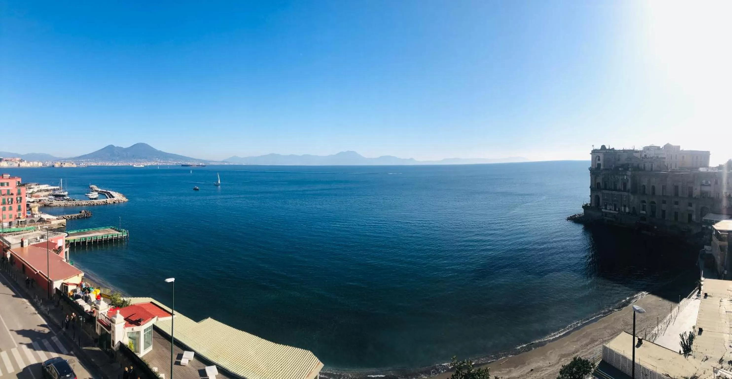 Sea view in B&B Vista Mare