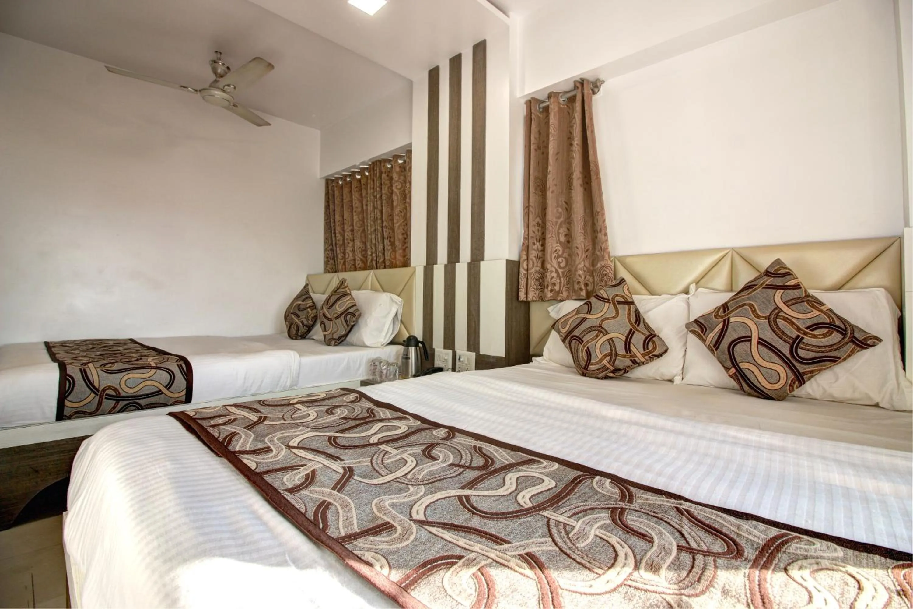 Bed in Hotel City View