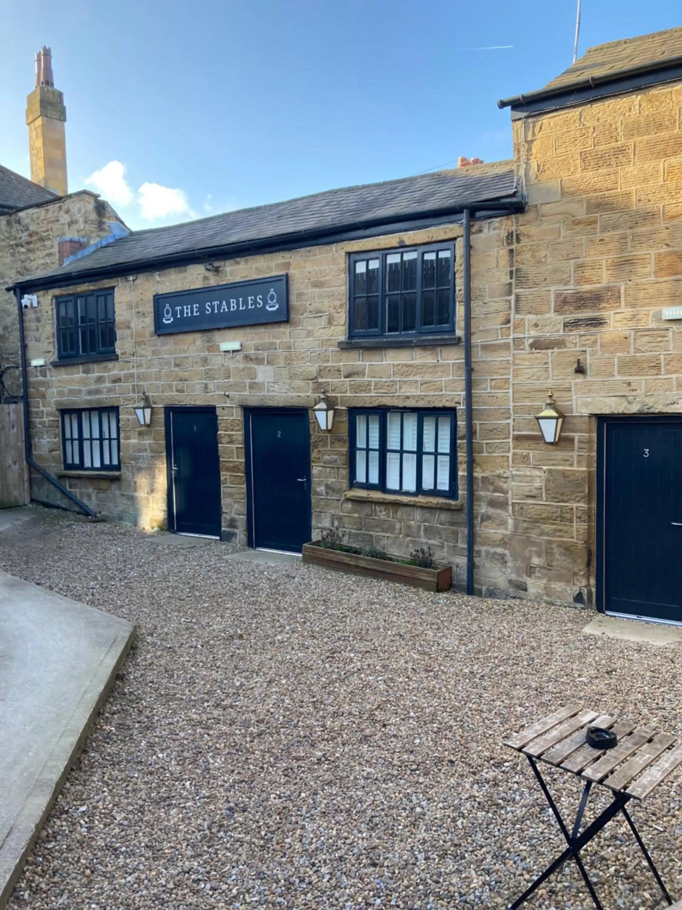 Inner courtyard view in The Midland Hotel
