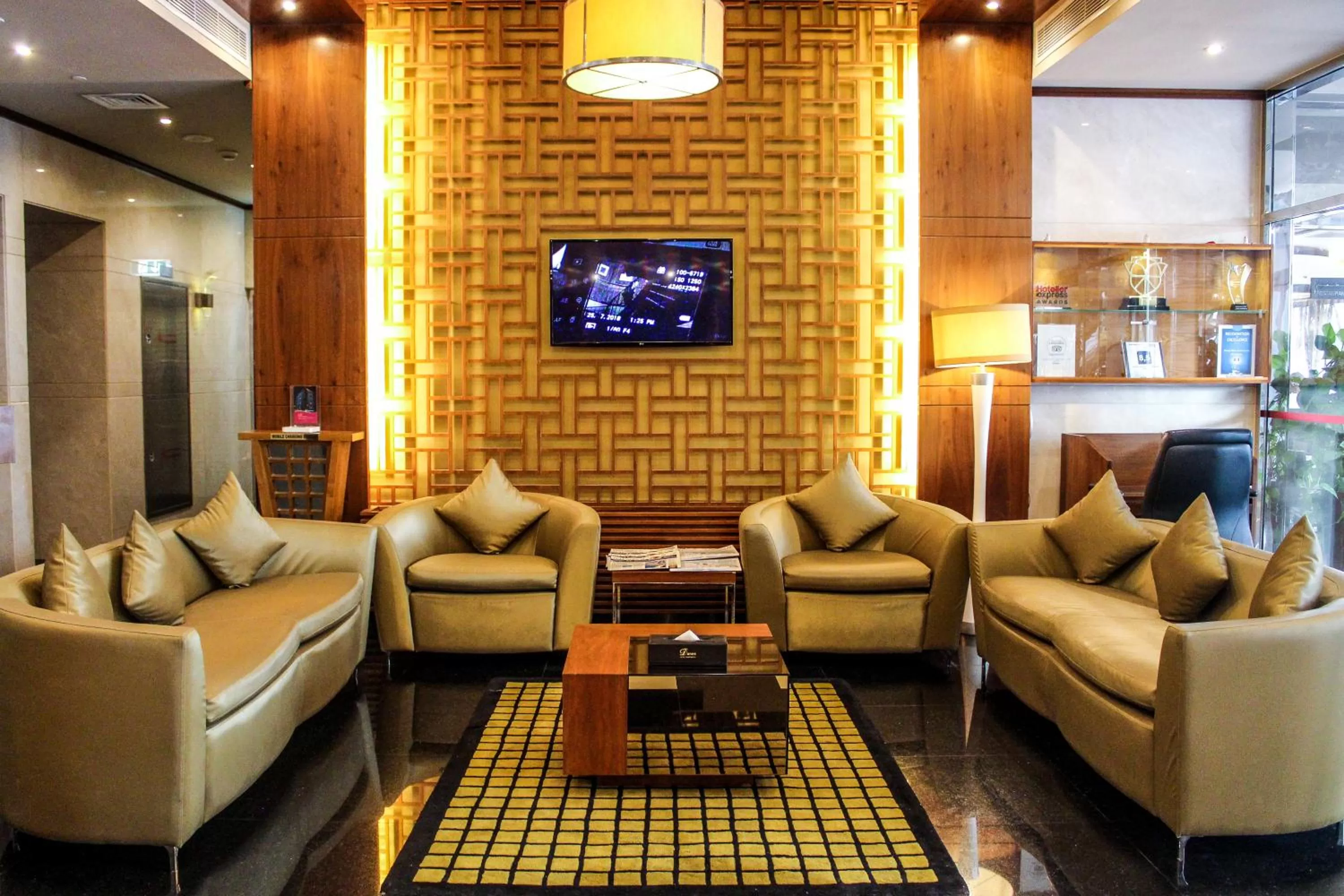 Lobby or reception in Dunes Hotel Apartment Oud Metha, Bur Dubai