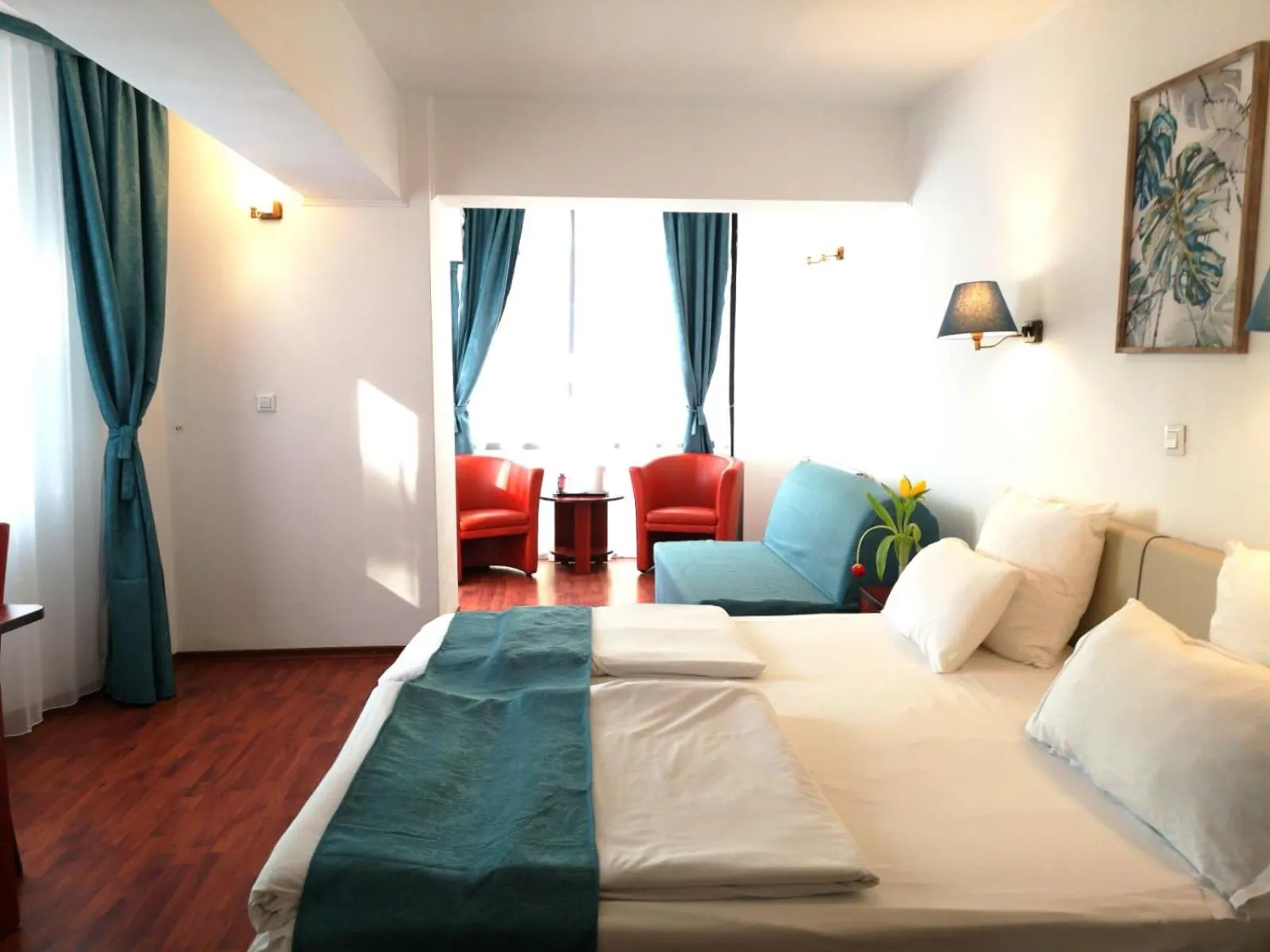 Photo of the whole room, Bed in Atrium Hotel Bucharest City Center