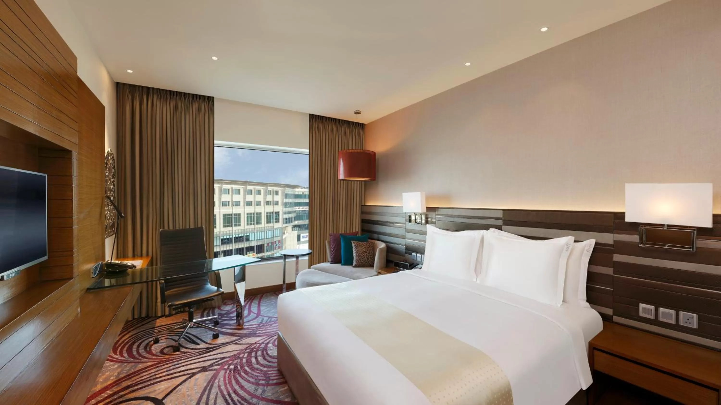 Photo of the whole room, Bed in Holiday Inn Jaipur City Centre by IHG