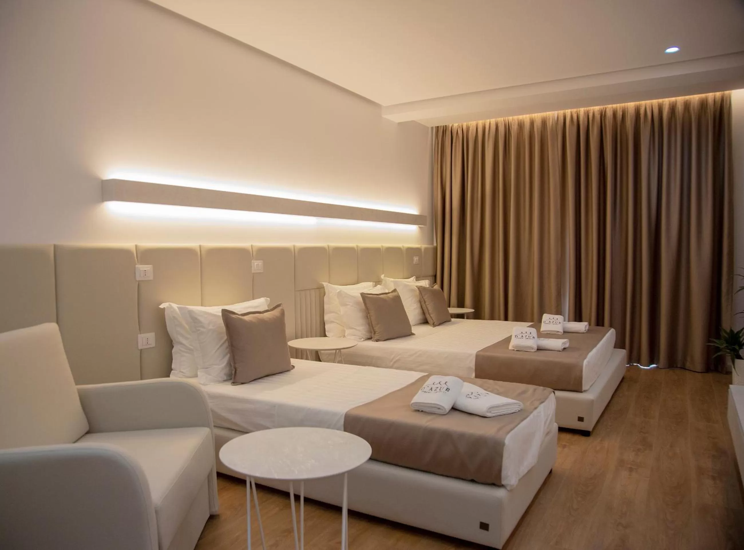 Bed in Dazur Coast Resort