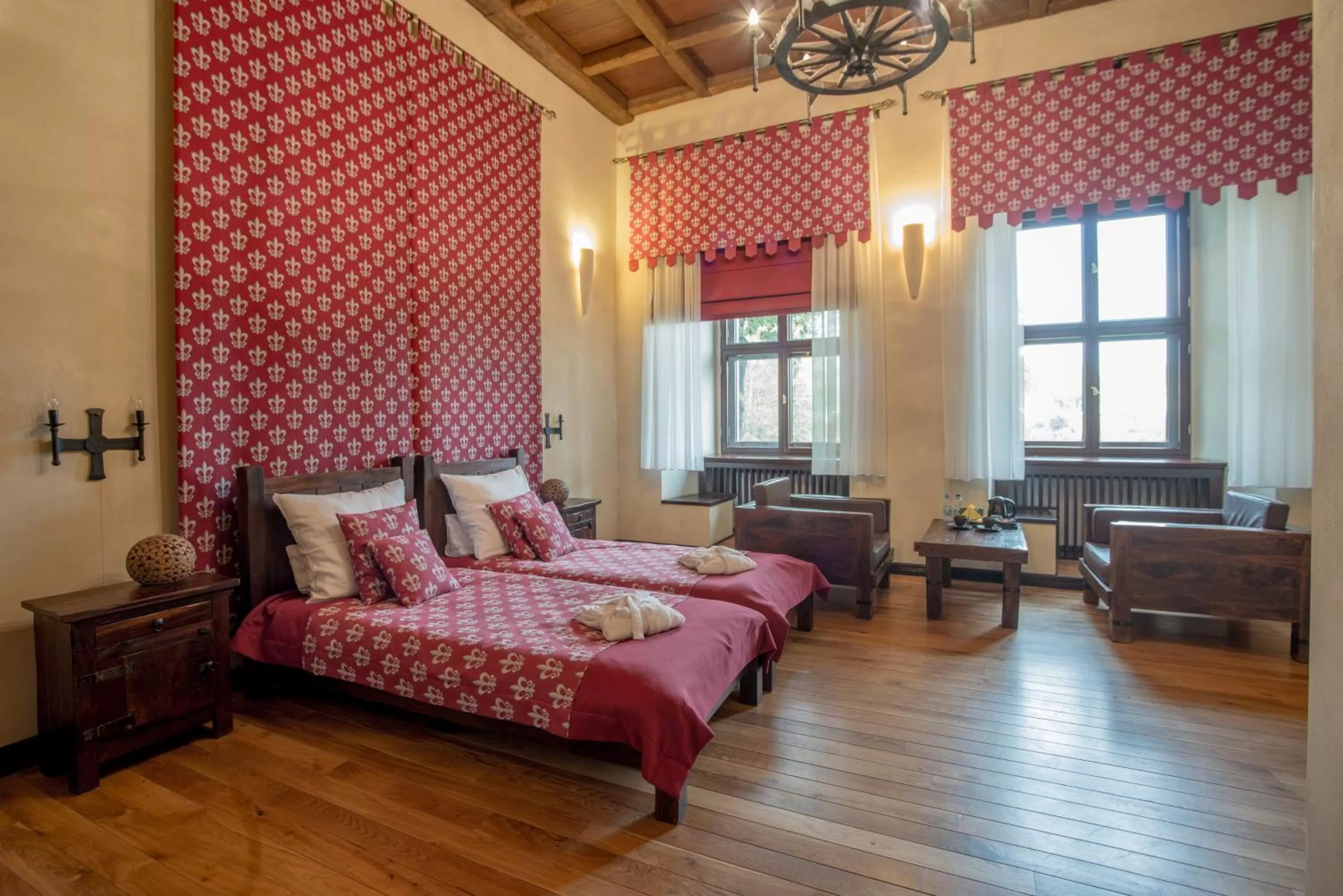 Bed in Zamek Uniejów