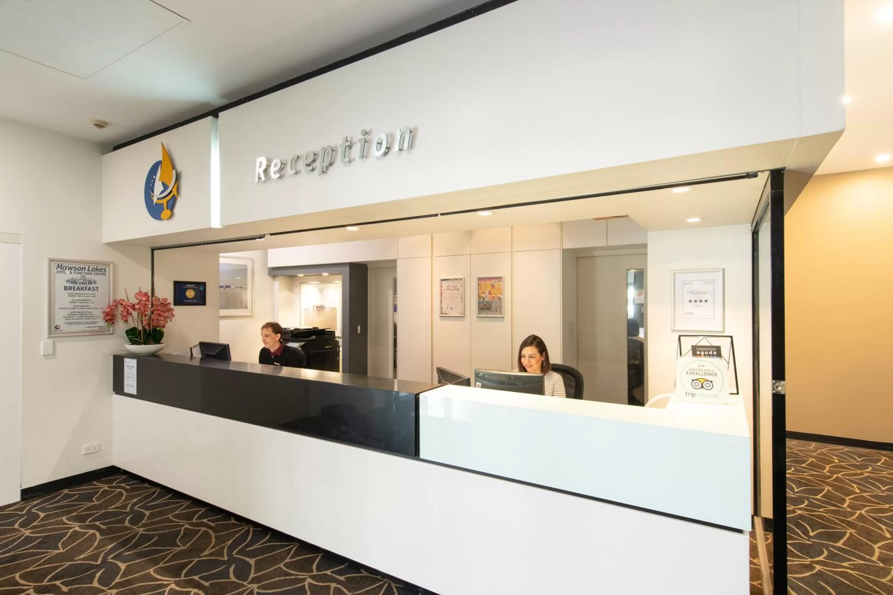 Staff in Mawson Lakes Hotel