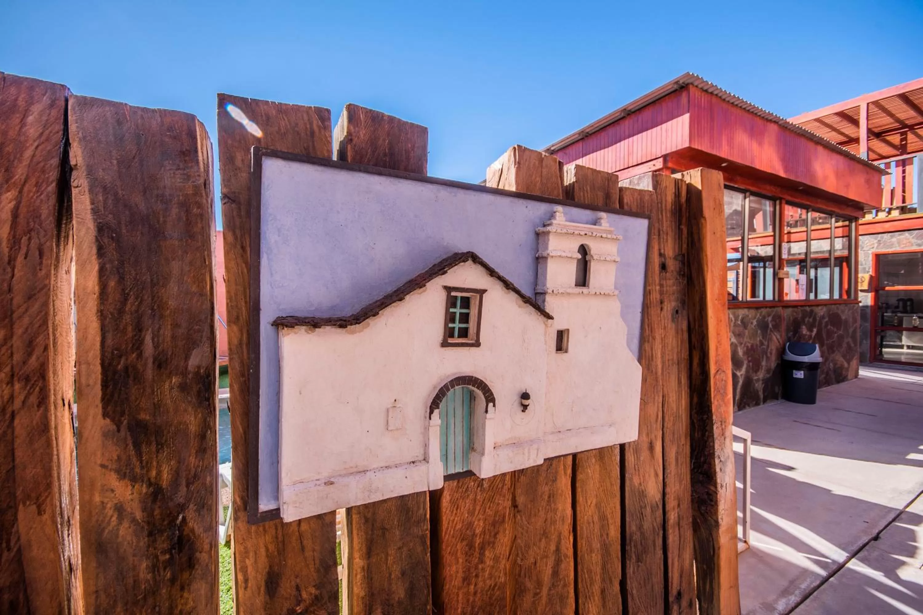 Property Building in Hotel Casa Algarrobo