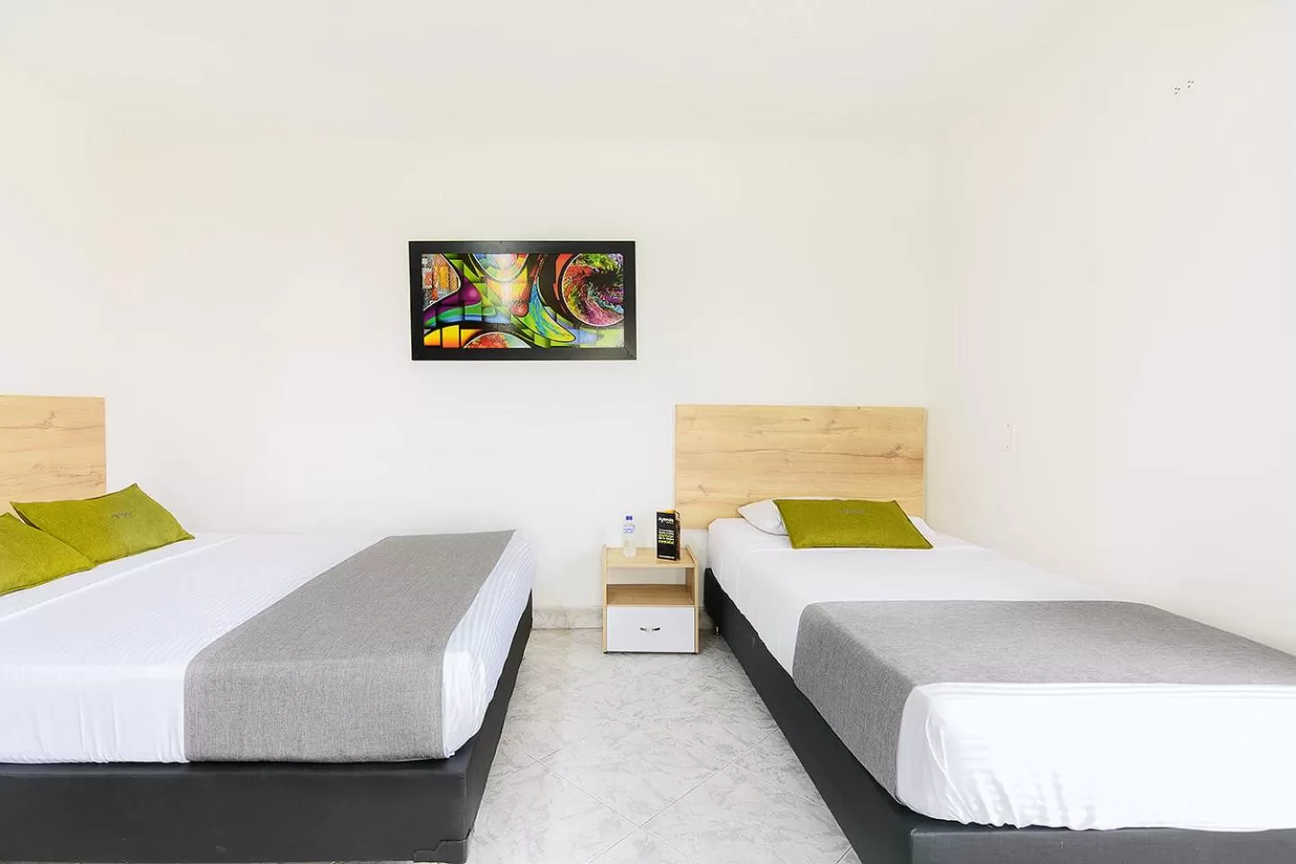 Bedroom, Bed in Hotel Balcones del Estadio