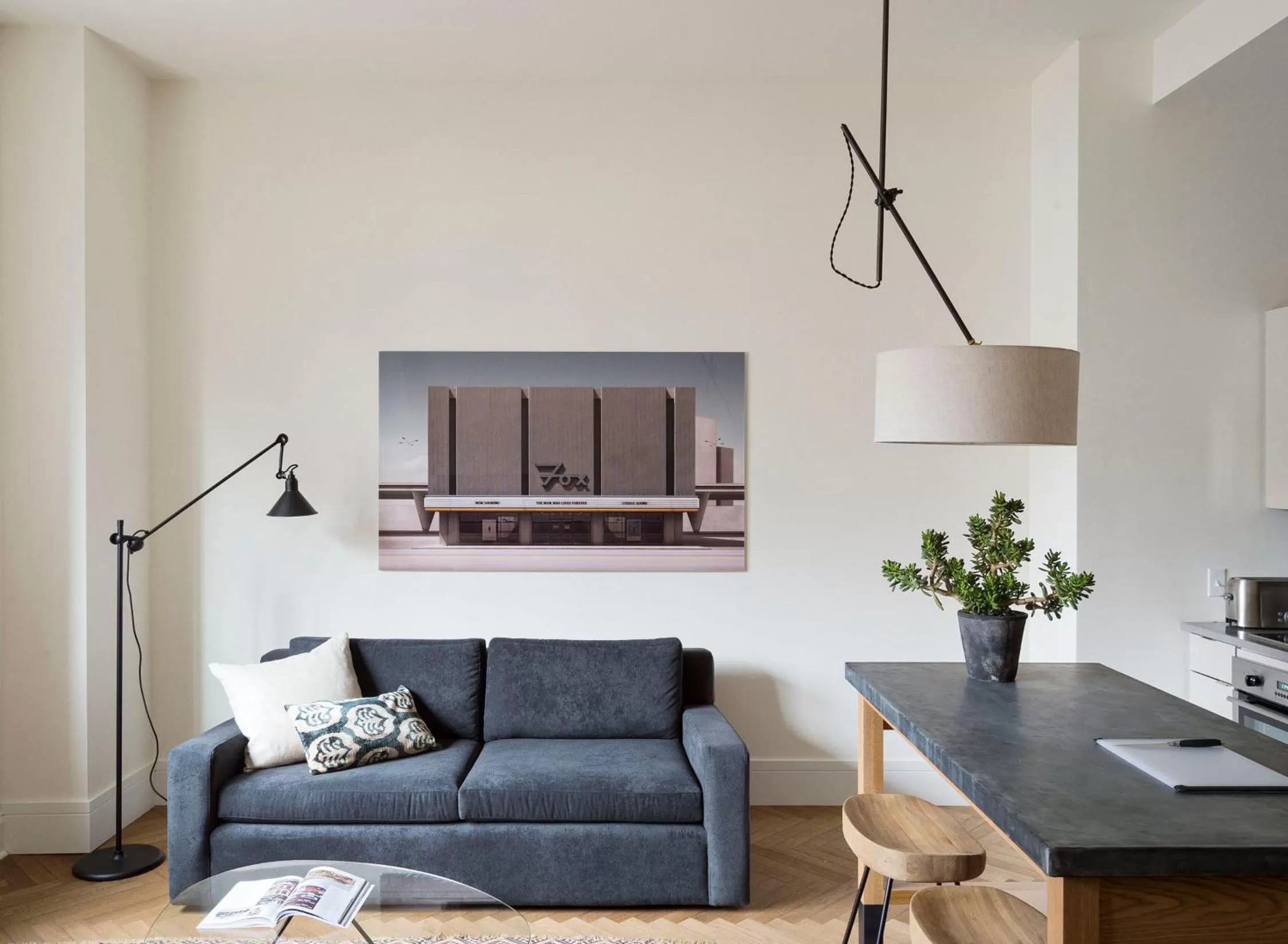 Living room in ROOST Midtown